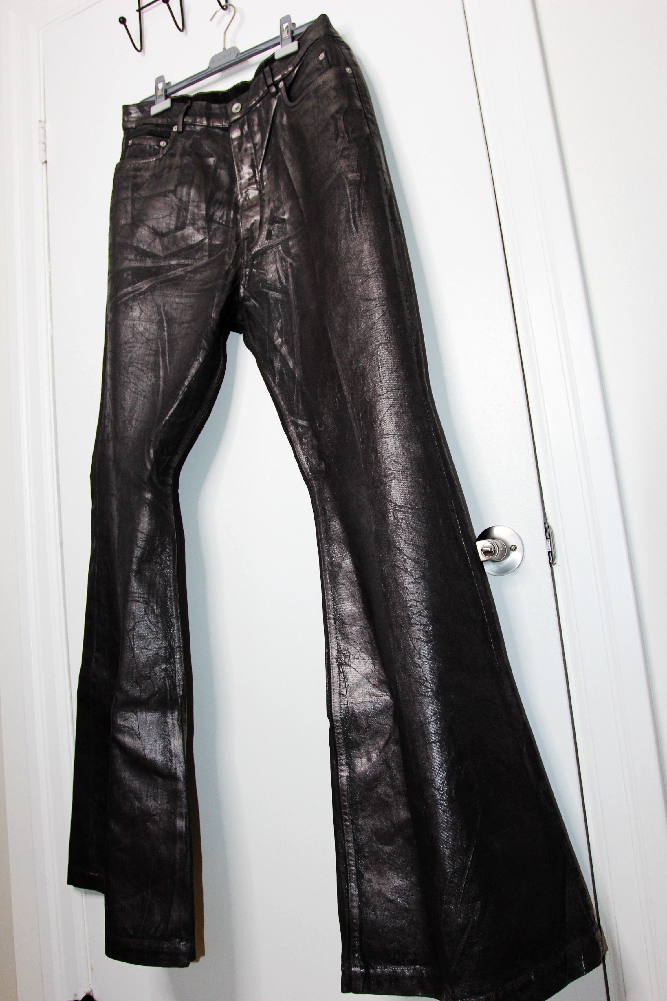 Rick Owens BNWT AW25 RICK OWENS "CONCORDIANS" BOLANS MEGACRUST DENIM 34 Size US 34 / EU 50 - 5 Thumbnail