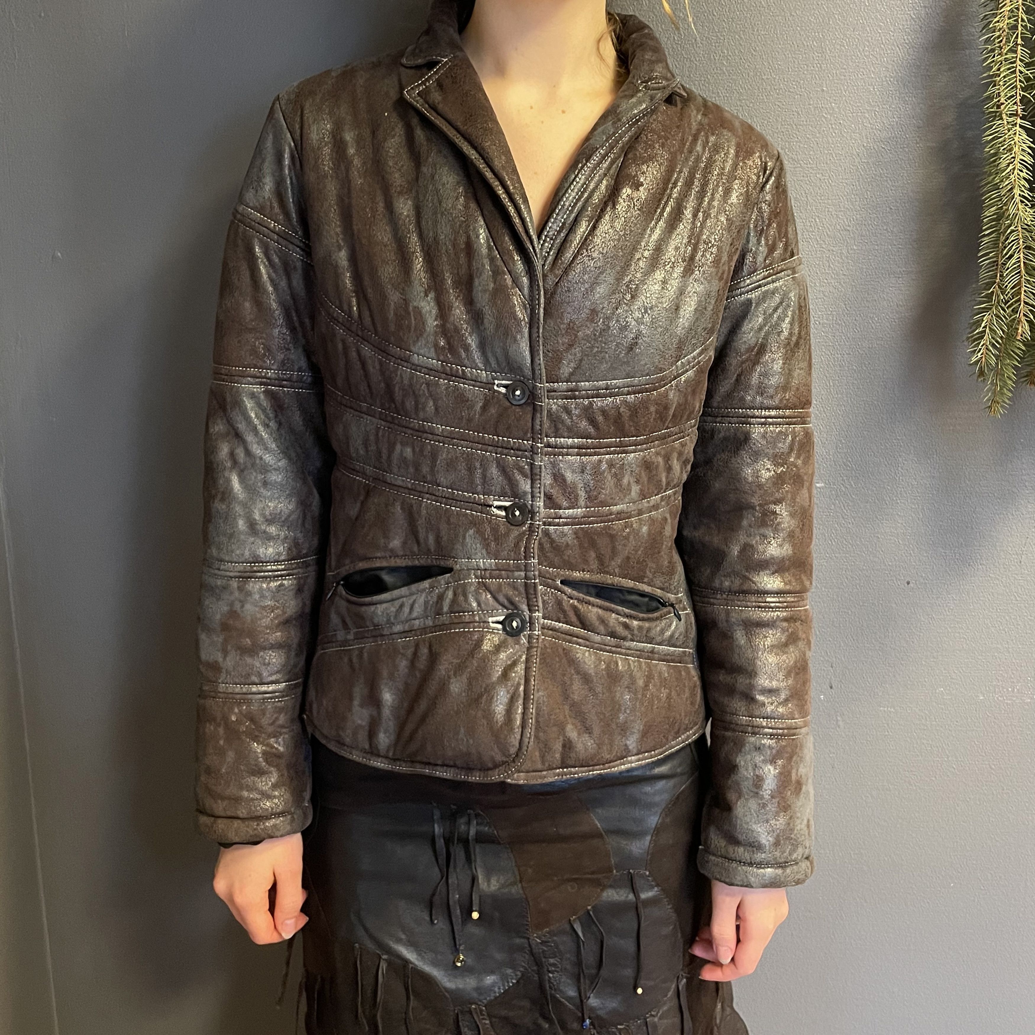 Japanese Brand × Vintage Vintage Indies Puffer Jacket Size S / US 4 / IT 40 - 5 Thumbnail
