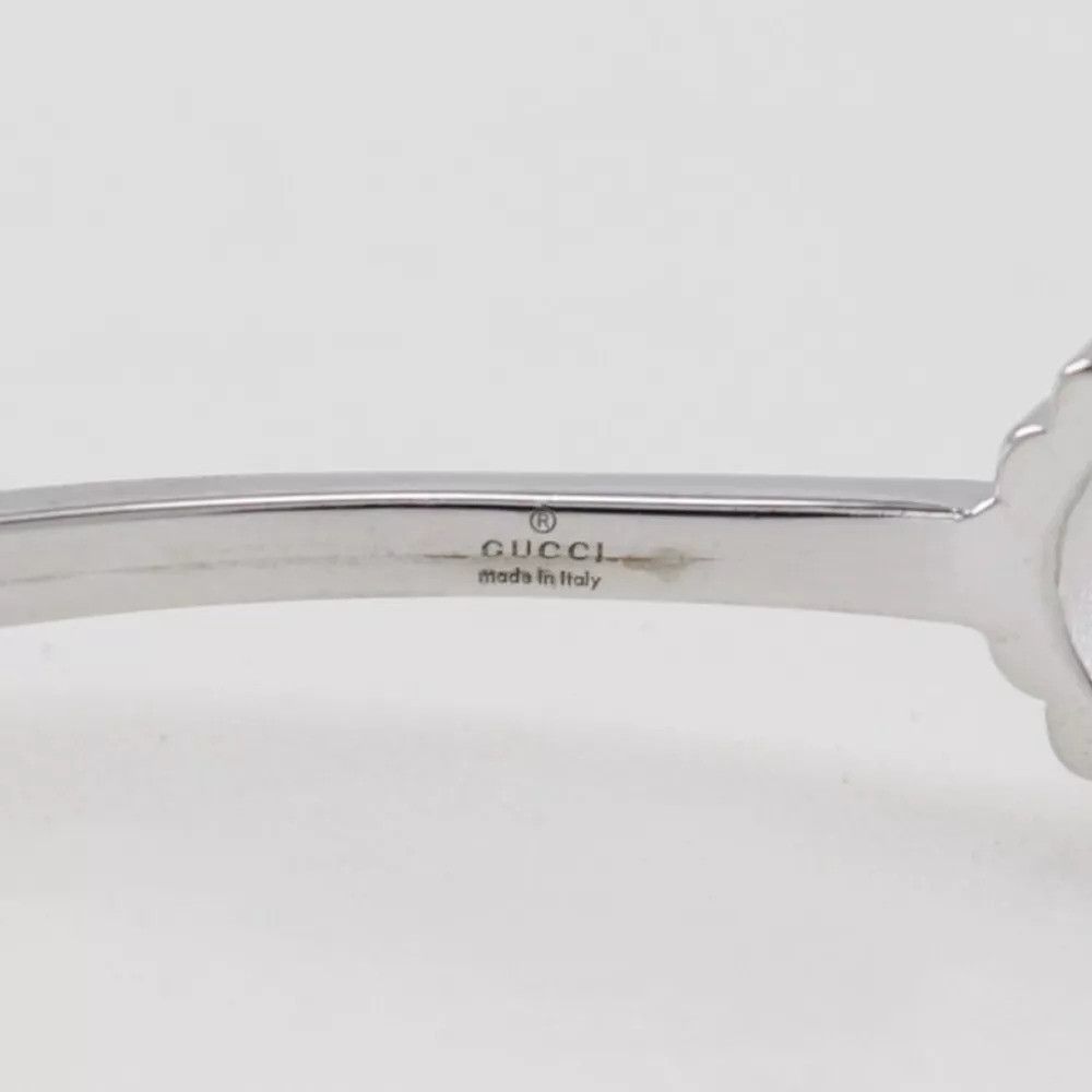 Gucci GUCCI GG running Bangle K18 white gold/diamond Size ONE SIZE - 12 Thumbnail