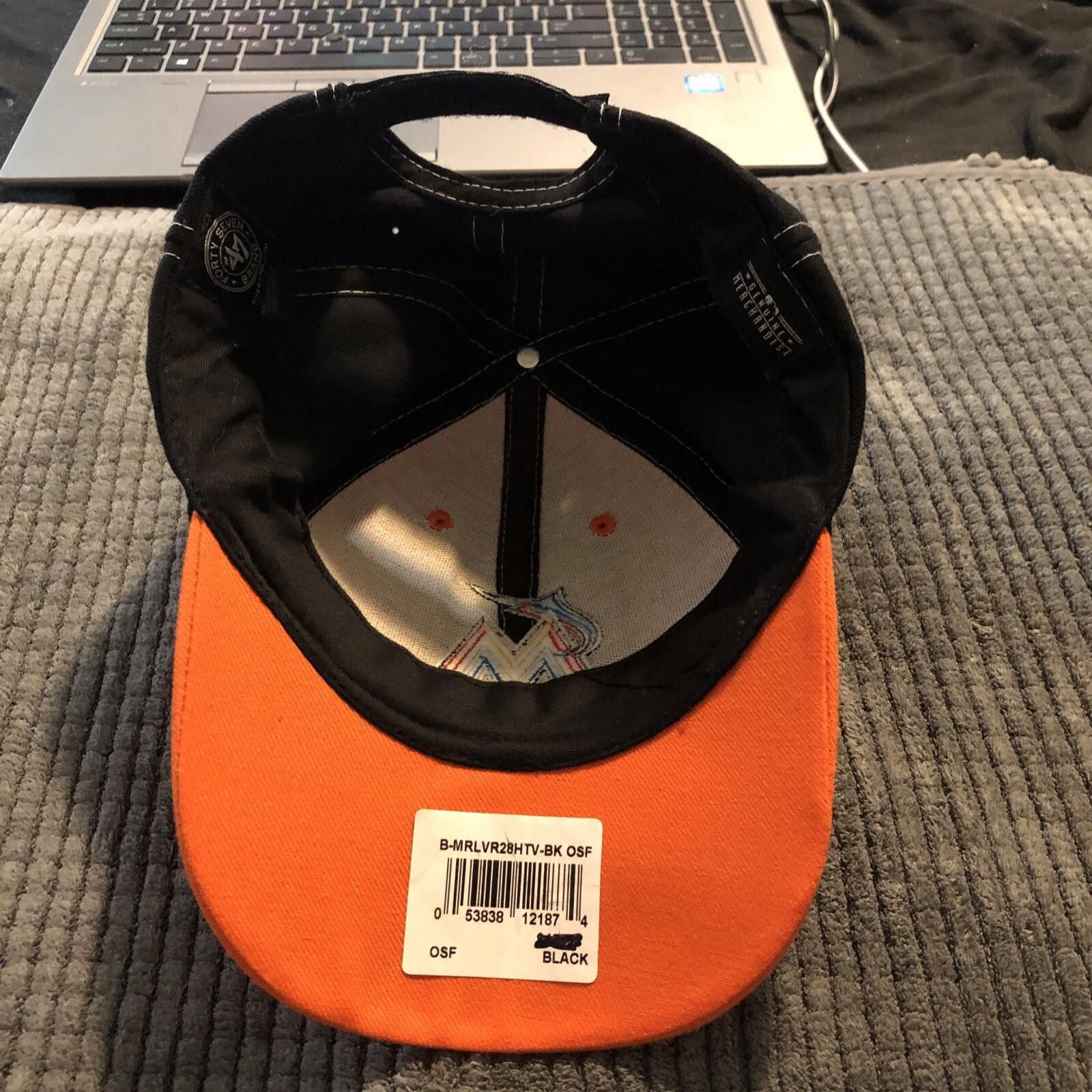 47 Florida Miami Marlins 47 Brand Hat MLB Strapback Size ONE SIZE - 6 Thumbnail