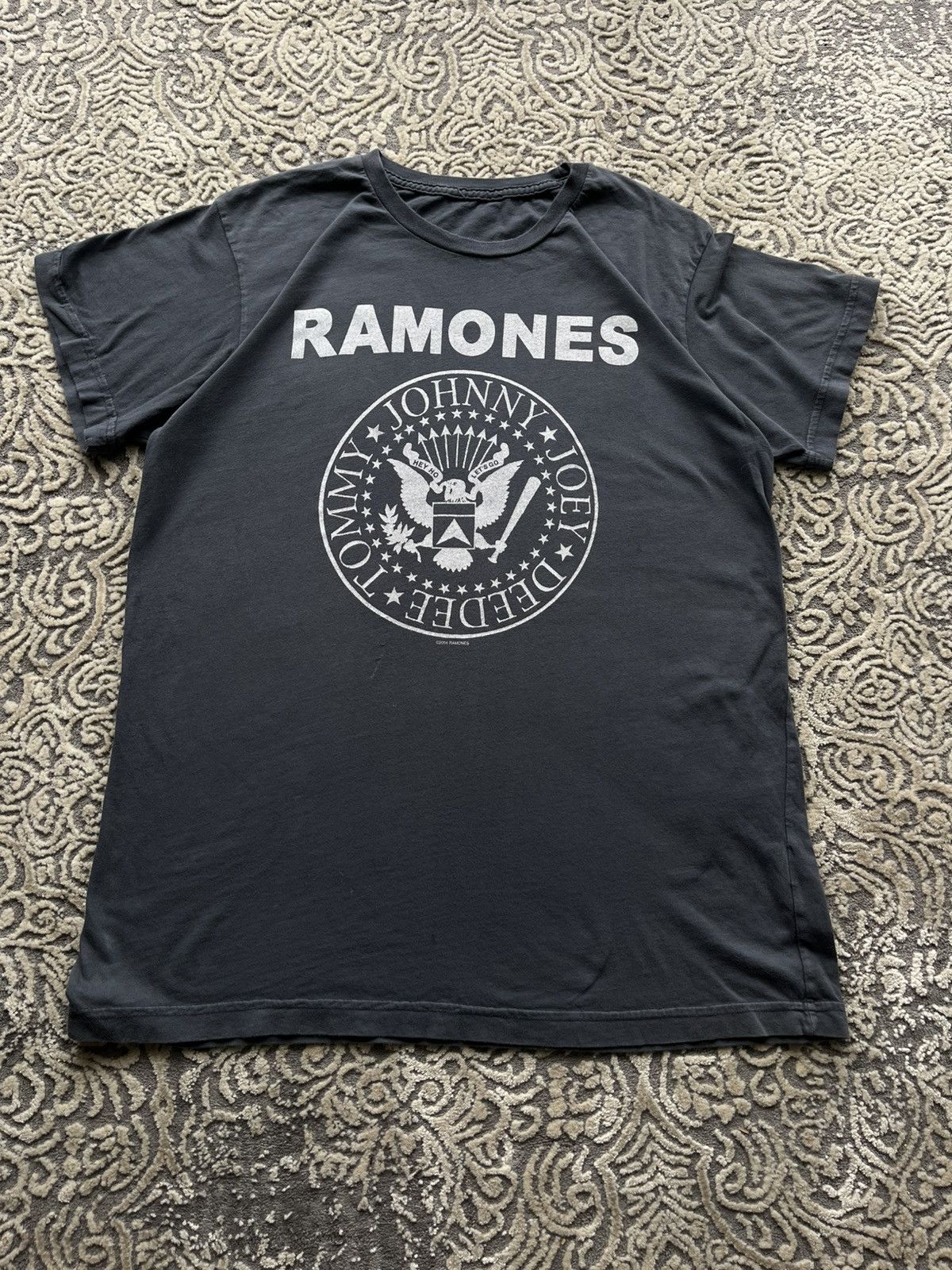 Ramones Band Tee vintage 2004 00s metal rare merch licence