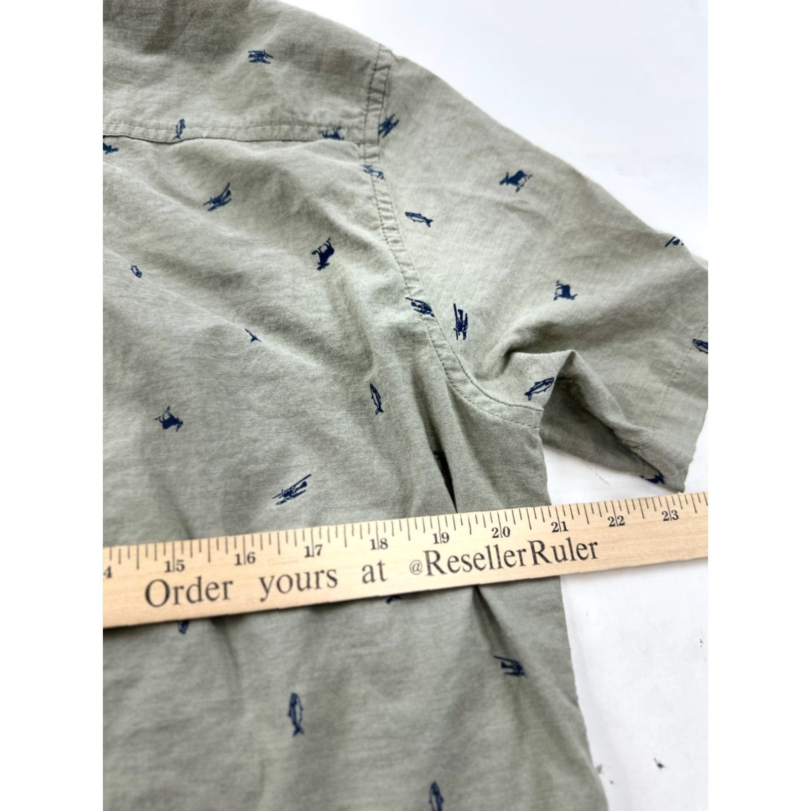 Eddie Bauer Eddie Bauer Shirt Mens Medium Gray Pattern Cotton Classic Fit Collar Button Down Size US M / EU 48-50 / 2 - 8 Thumbnail