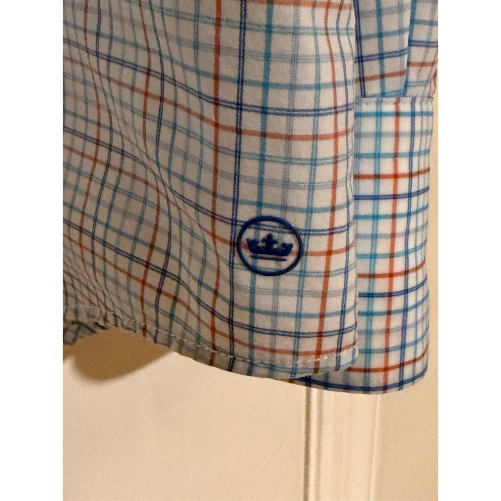 Peter Millar Peter Millar Men's Performance Poplin Sport Shirt - Large Size US L / EU 52-54 / 3 - 4 Thumbnail