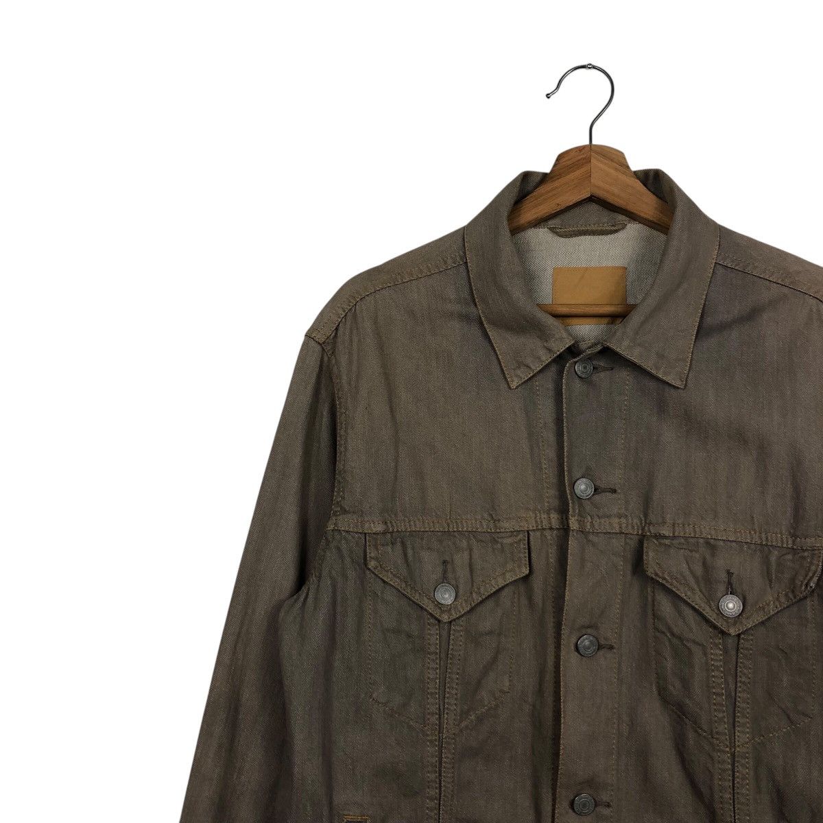 Japanese Brand 📌Vintage Chore Denim Biker Jacket Uniqlo Issey Miyake Size US L / EU 52-54 / 3 - 7 Thumbnail
