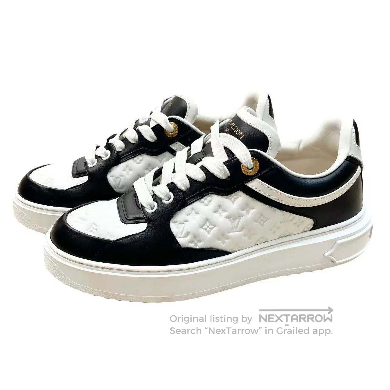 Louis Vuitton Louis Vuitton Time out embossed presbyopia color-blocking Size US 7 / IT 37 - 1 Thumbnail