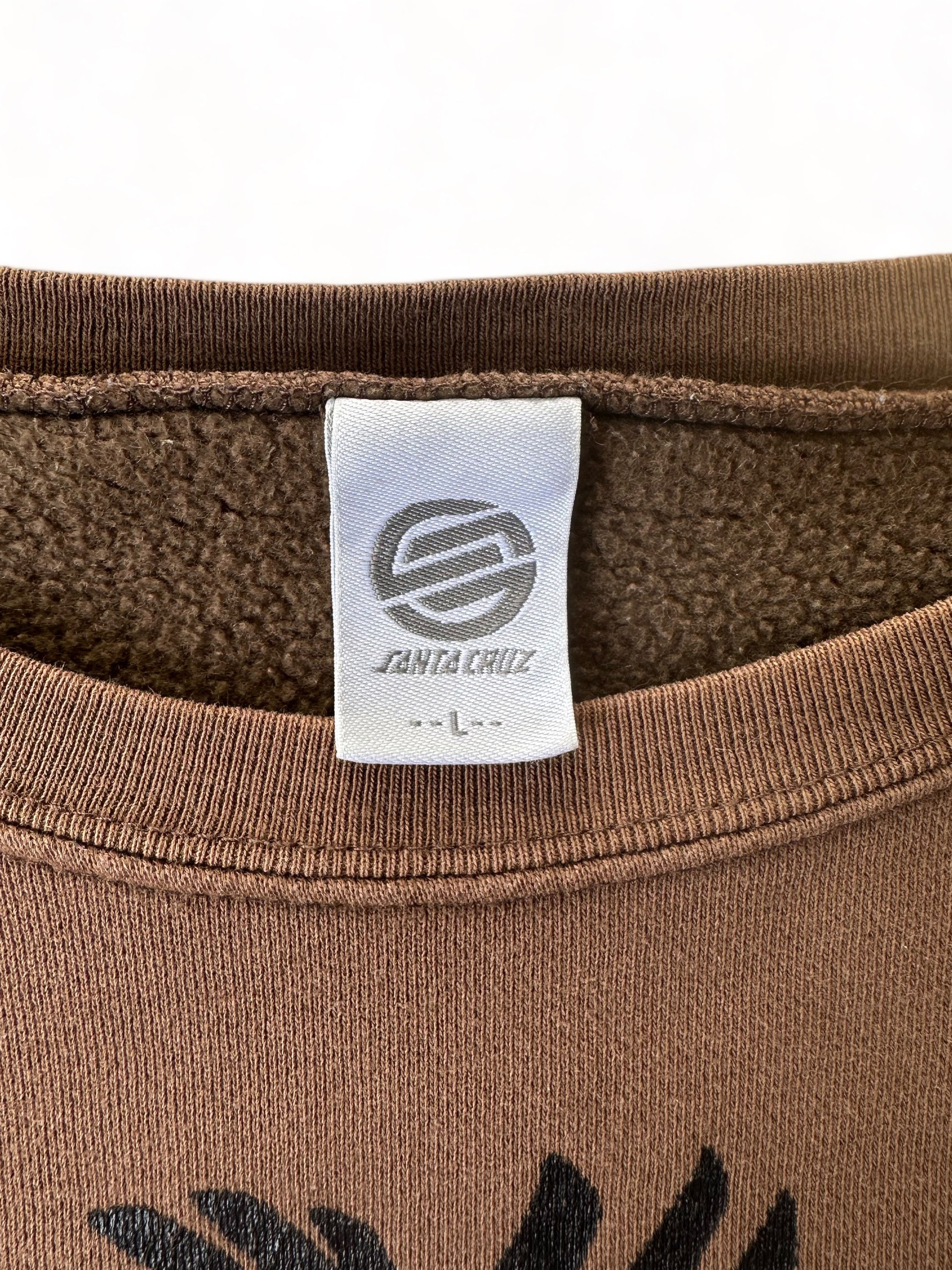 Santa Cruz Skateboards × Vintage Rare Vintage Santa Cruz Skateboard Sweatshirt (L) Size US L / EU 52-54 / 3 - 4 Thumbnail