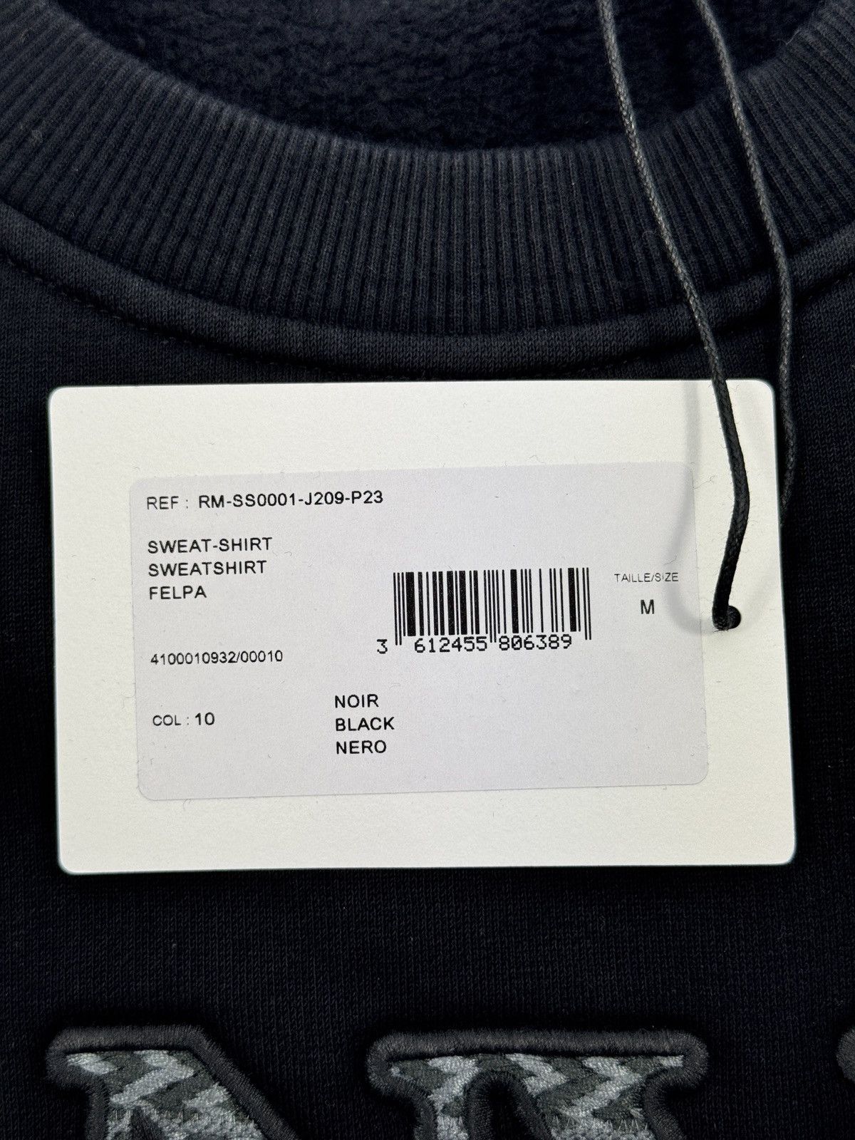 Lanvin LOGO EMBROIDERED SWEATER Size US M / EU 48-50 / 2 - 5 Thumbnail