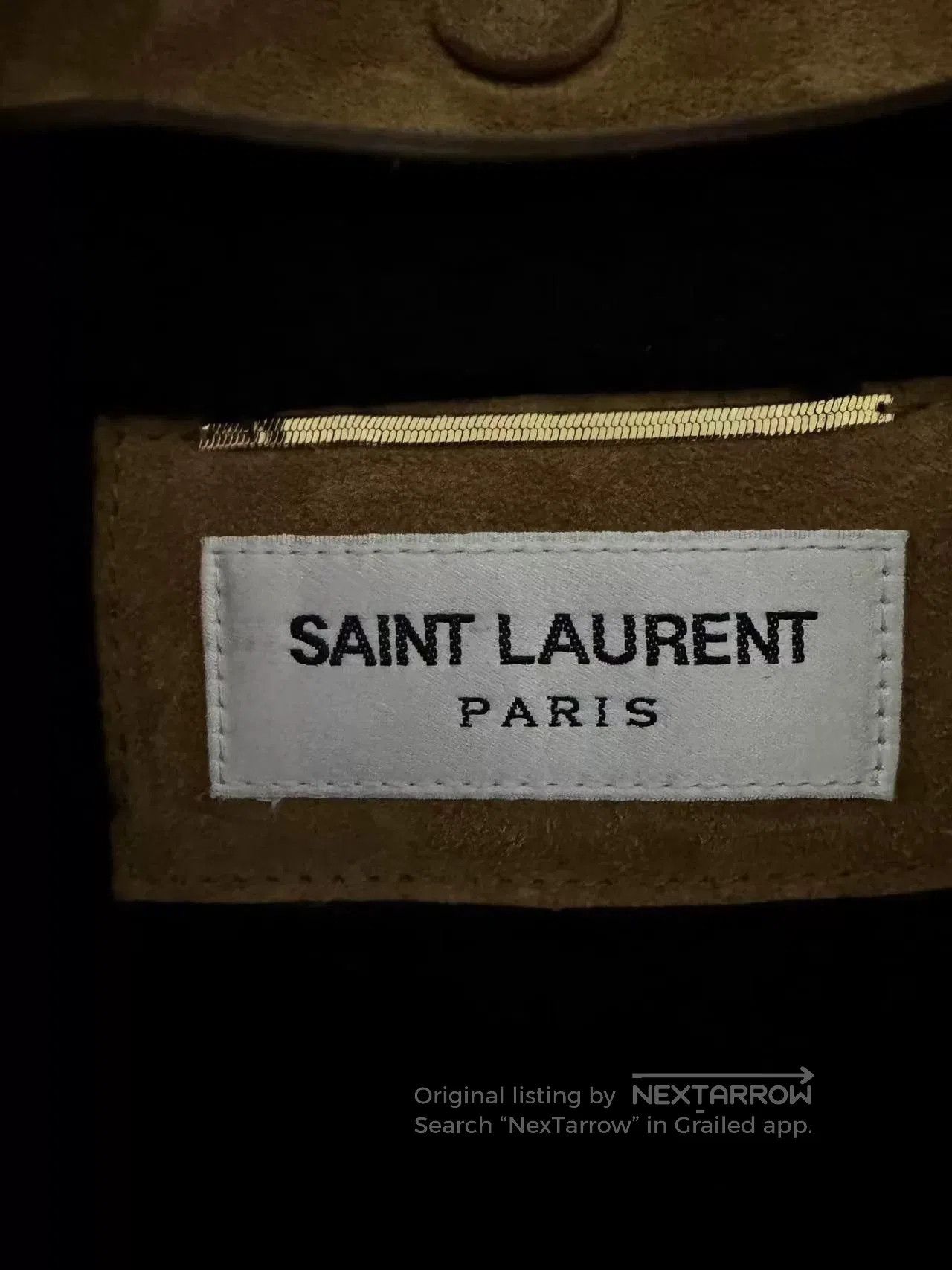 Saint Laurent Paris stylish slp suede coat with hood. Size US M / EU 48-50 / 2 - 4 Thumbnail