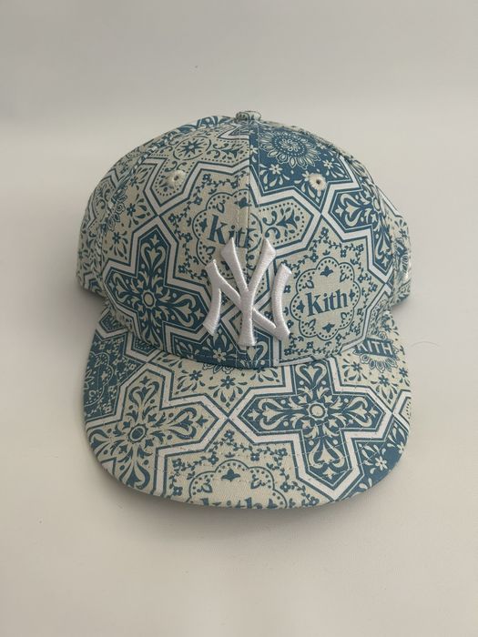 Kith Kith for New Era & NY Yankees Moroccan Tile Low Crown Cap