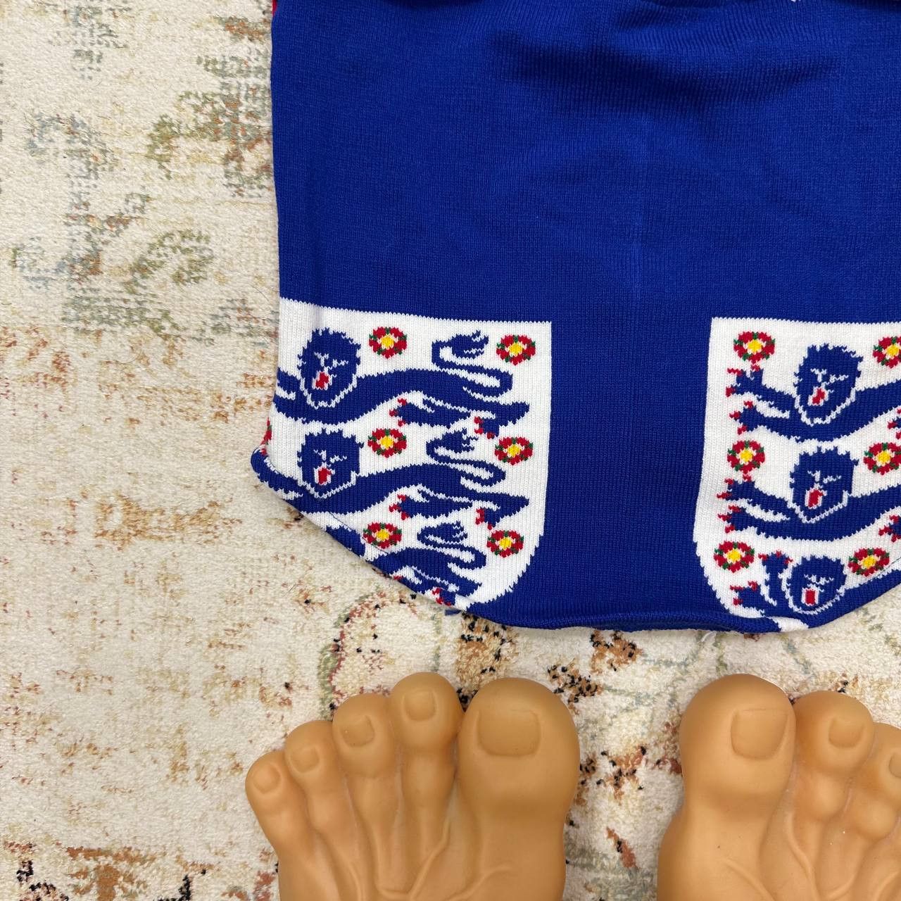 Japanese Brand Vintage Limited Edition England Football Bandana Size ONE SIZE - 3 Thumbnail
