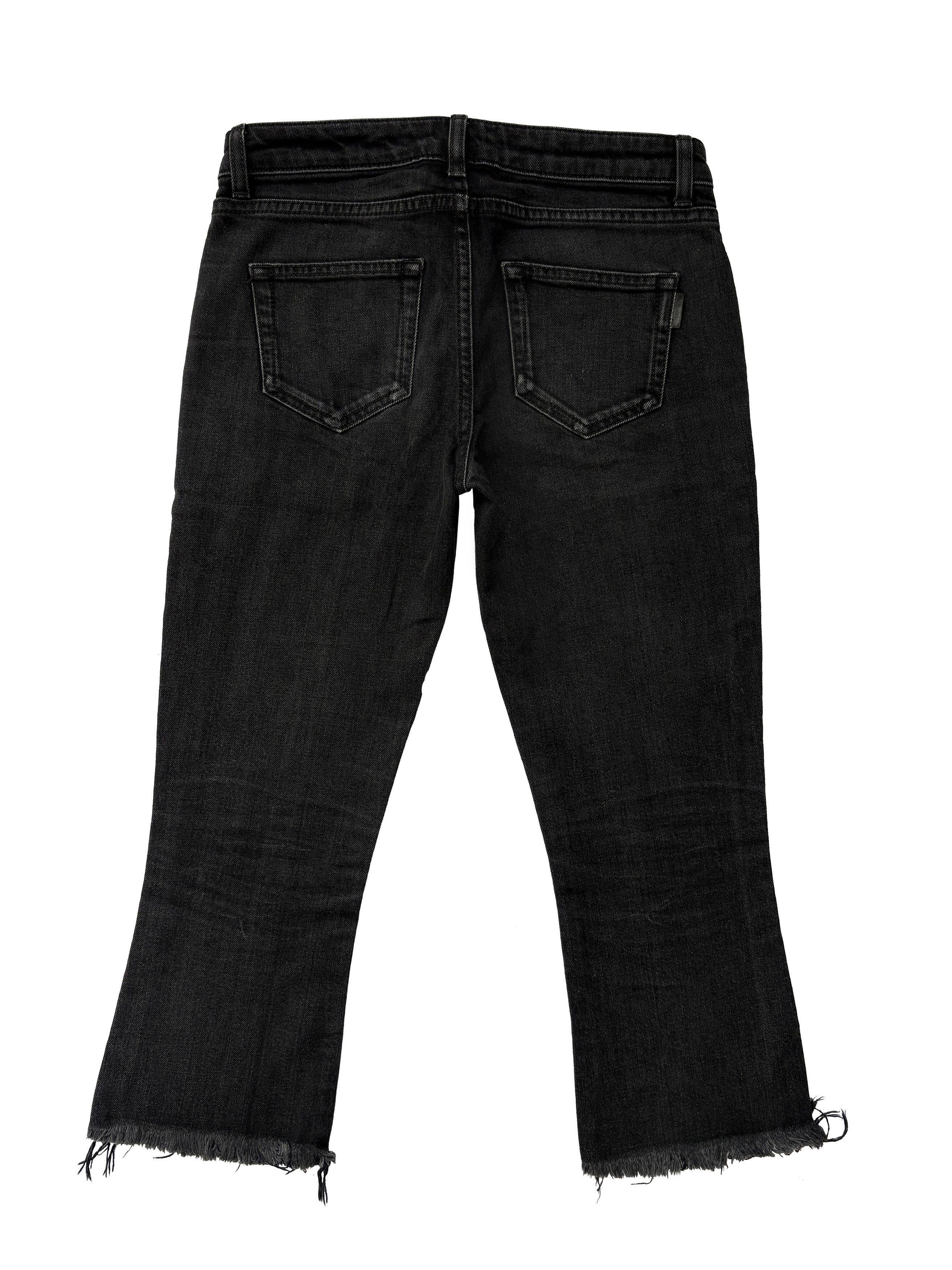 Saint Laurent Paris ⚡️QUICK SALE⚡️2018 Saint Laurent D25 Cutoff Jeans Denim Size 25" / US 0 / IT 36 - 2 Thumbnail