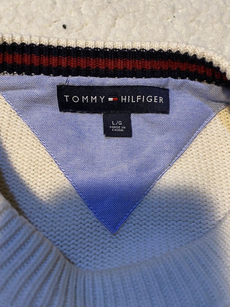 Tommy Hilfiger Tommy Hilfiger Sweater White Size US M / EU 48-50 / 2 - 4 Thumbnail