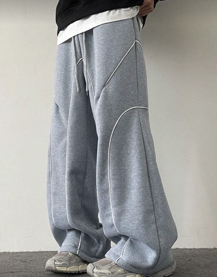 Japanese Brand Line Baggy Sweatpants Size US 36 / EU 52 - 5 Thumbnail