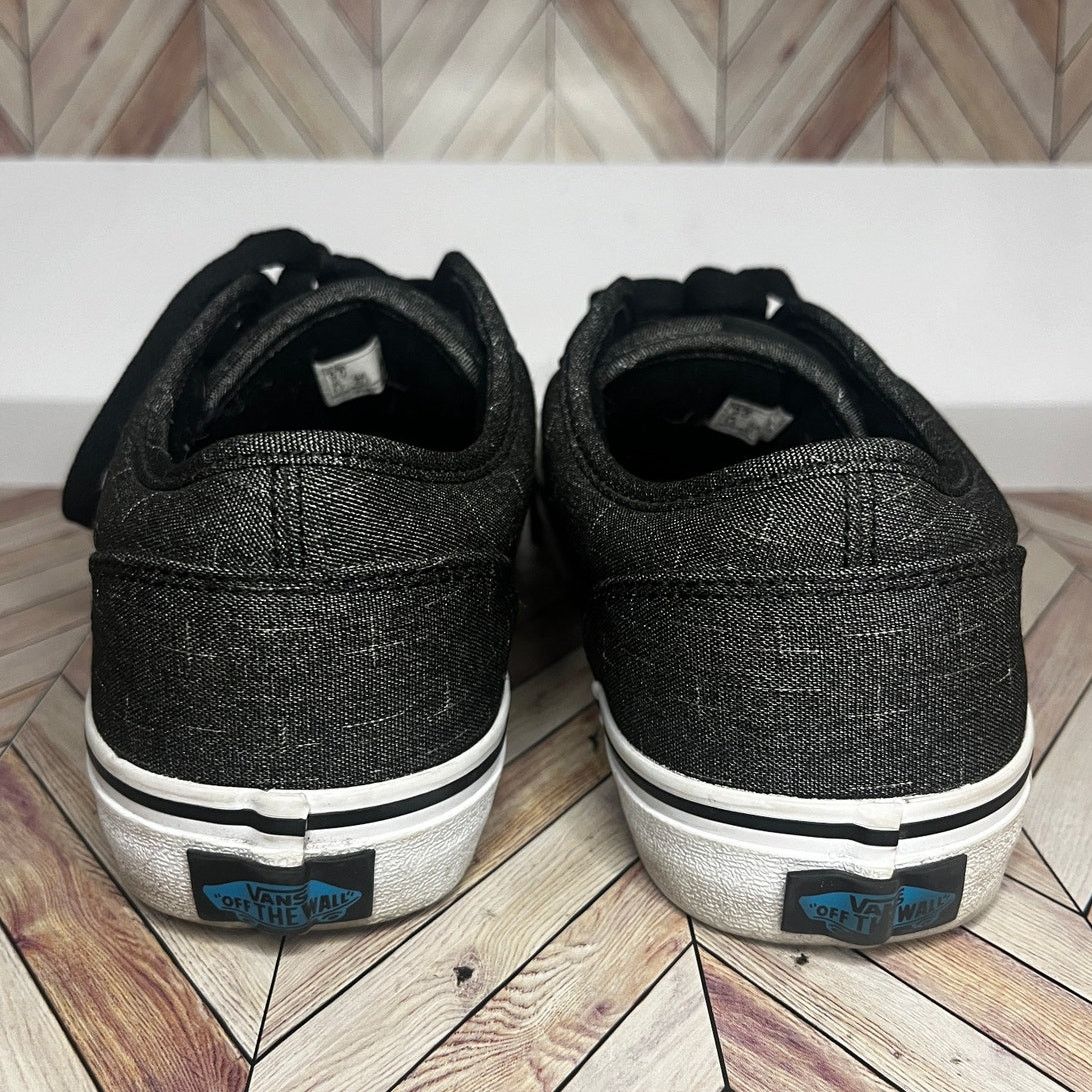 Vans Vans Off The Wall Low Top Skateboard Shoes Dark Gray Men's 9 Size US 9 / EU 42 - 4 Thumbnail
