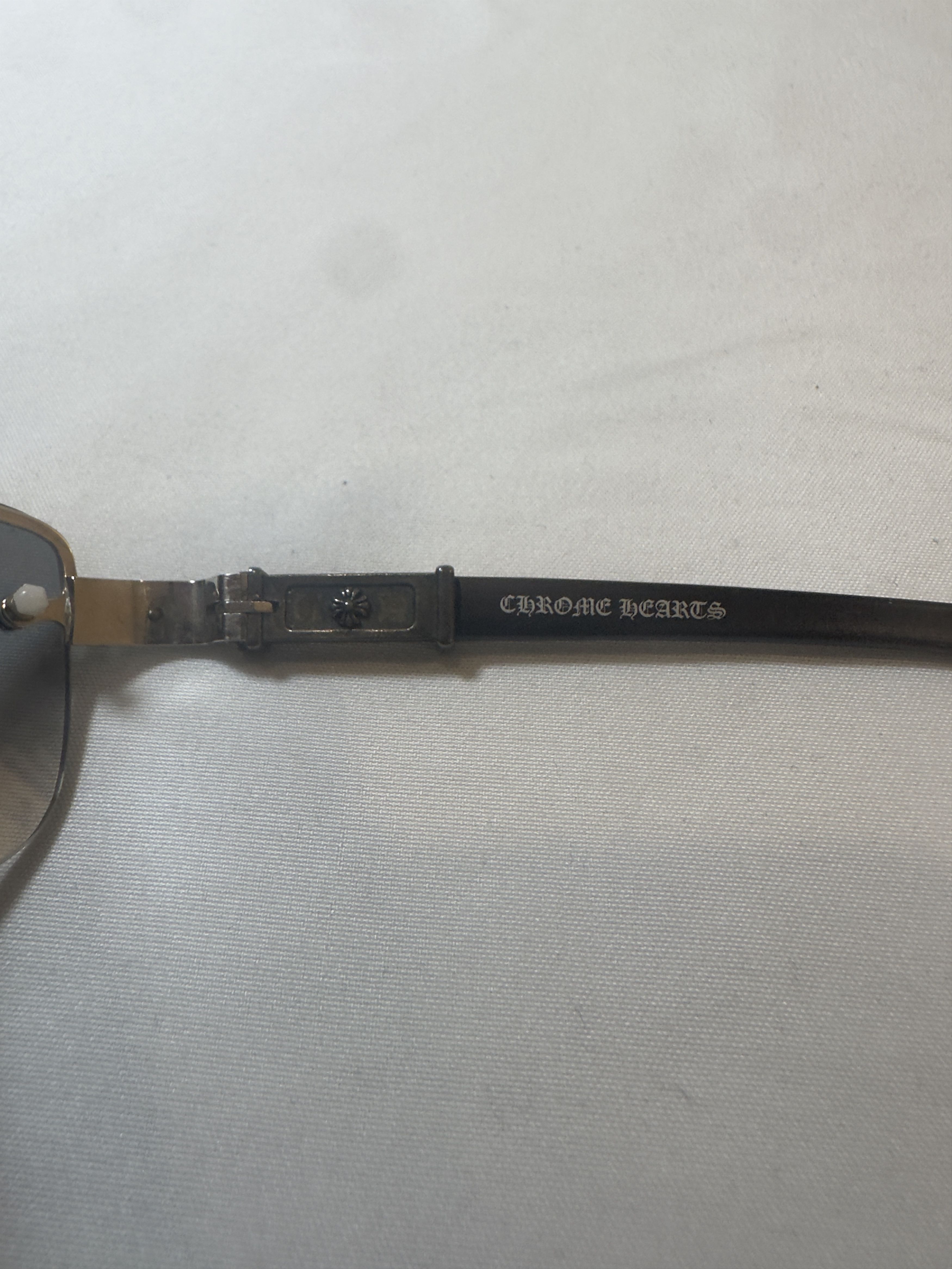 Chrome Hearts Tail Sterling Silver Sunglasses