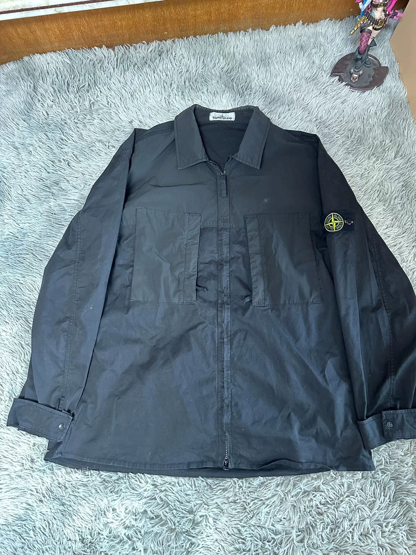 Stone Island Stone Island Black Patch Spliced Jacket Size US XXL / EU 58 / 5 - 1 Thumbnail