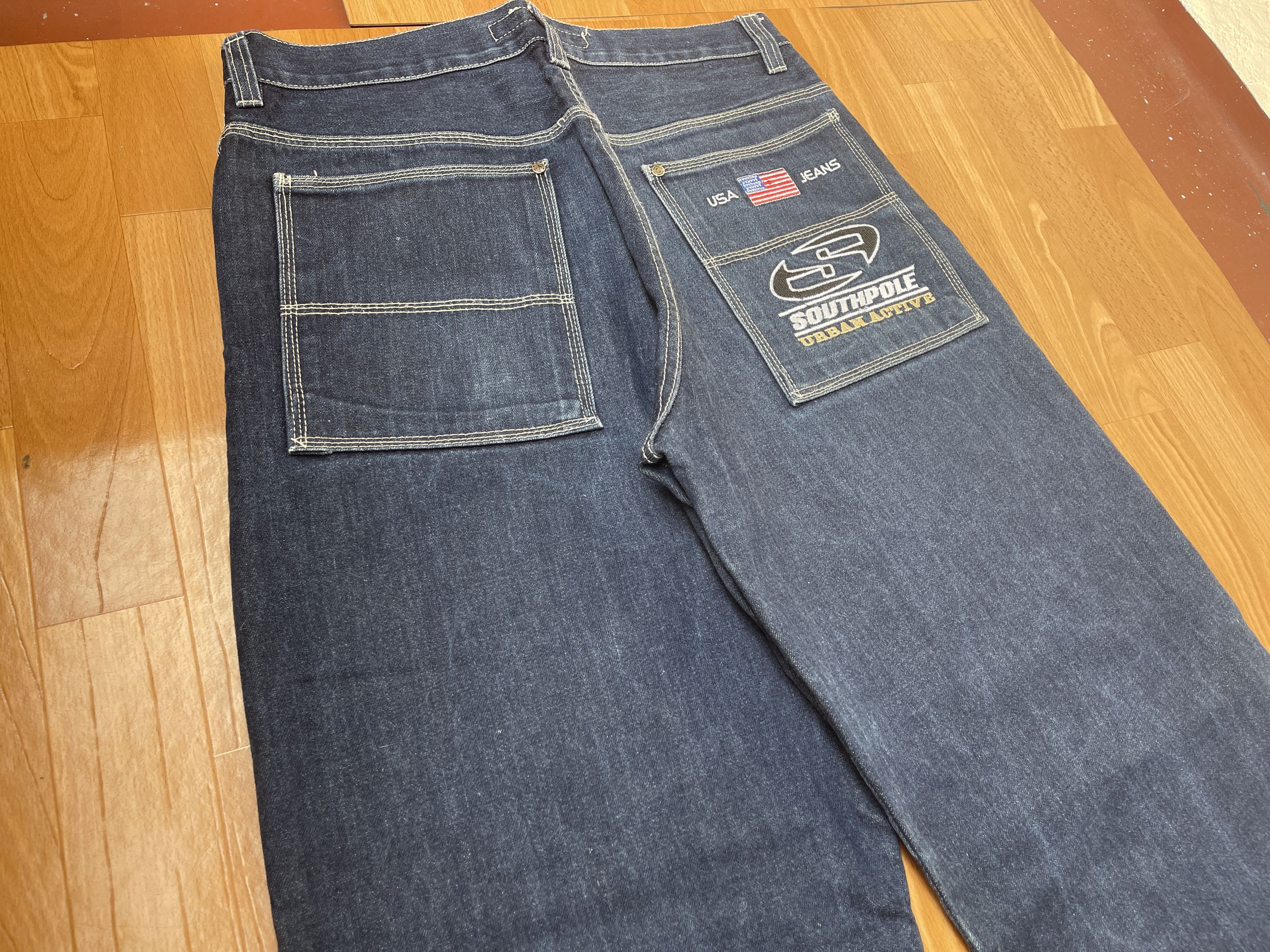 Southpole Southpole jeans, baggy vintage South Pole 90s hip hop Y2K 34 Size US 34 / EU 50 - 5 Thumbnail