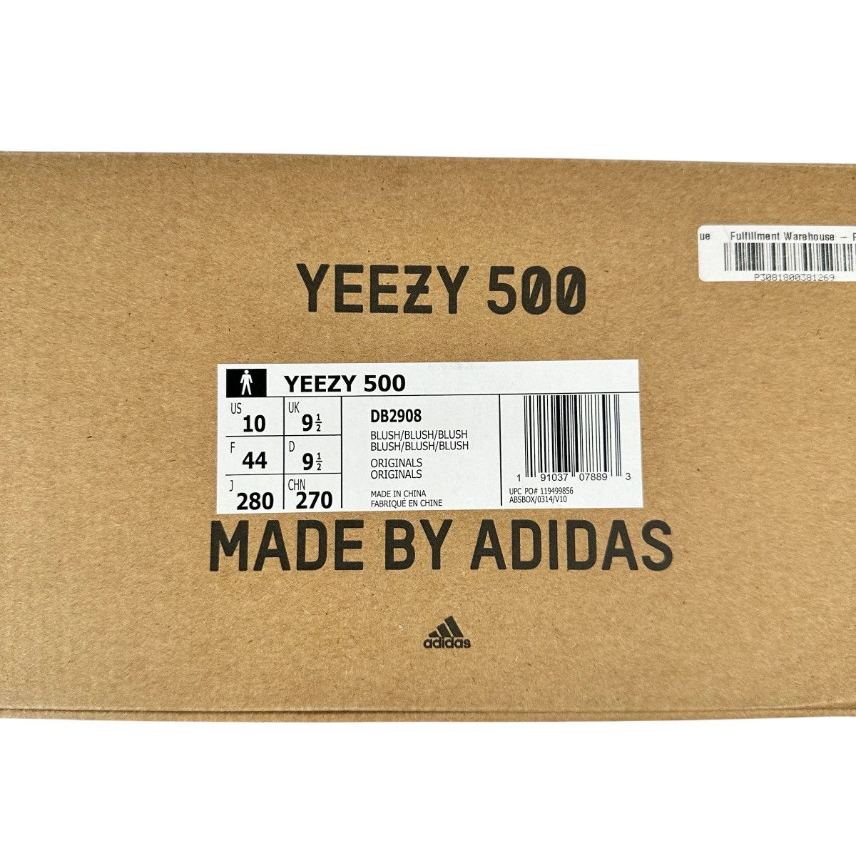 Adidas Adidas Yeezy 500 Blush Men’s Size 10 DB2908 Size US 10 / EU 43 - 10 Thumbnail