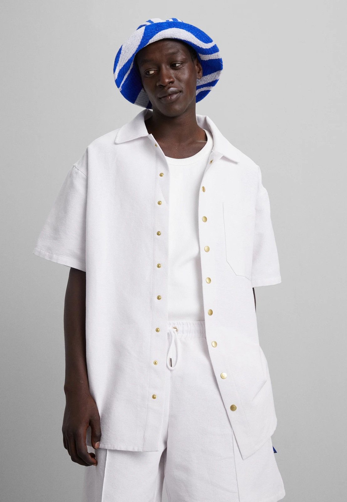 Other !DS! SS23 Nikolaj Storm Suarezito White Oversized Shirt Size US M / EU 48-50 / 2 - 4 Thumbnail