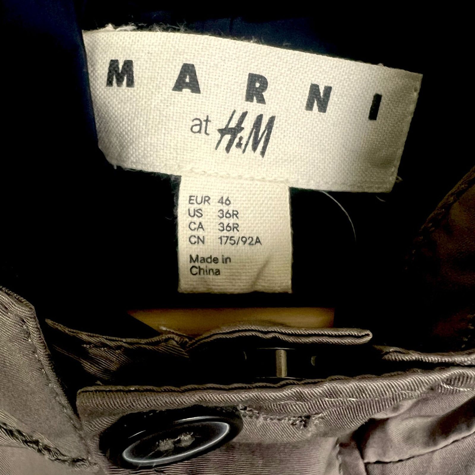 Marni Marni x H&M 4-Pocket Hood Parka Jacket $225 Retail US 36R S Size US S / EU 44-46 / 1 - 8 Thumbnail