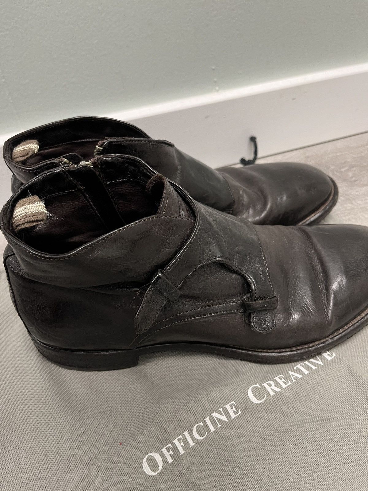 Officine Creative Double monk washed boot. 8 Size US 8 / EU 41 - 17 Thumbnail