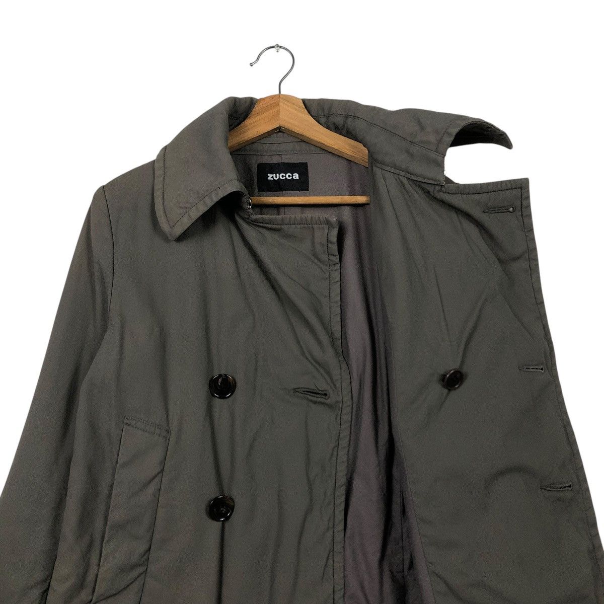 Issey Miyake 🔥VINTAGE CROPPED PUFFER LIGHT JACKET ZUCCA FABRIC OF JAPAN Size M / US 6-8 / IT 42-44 - 13 Thumbnail