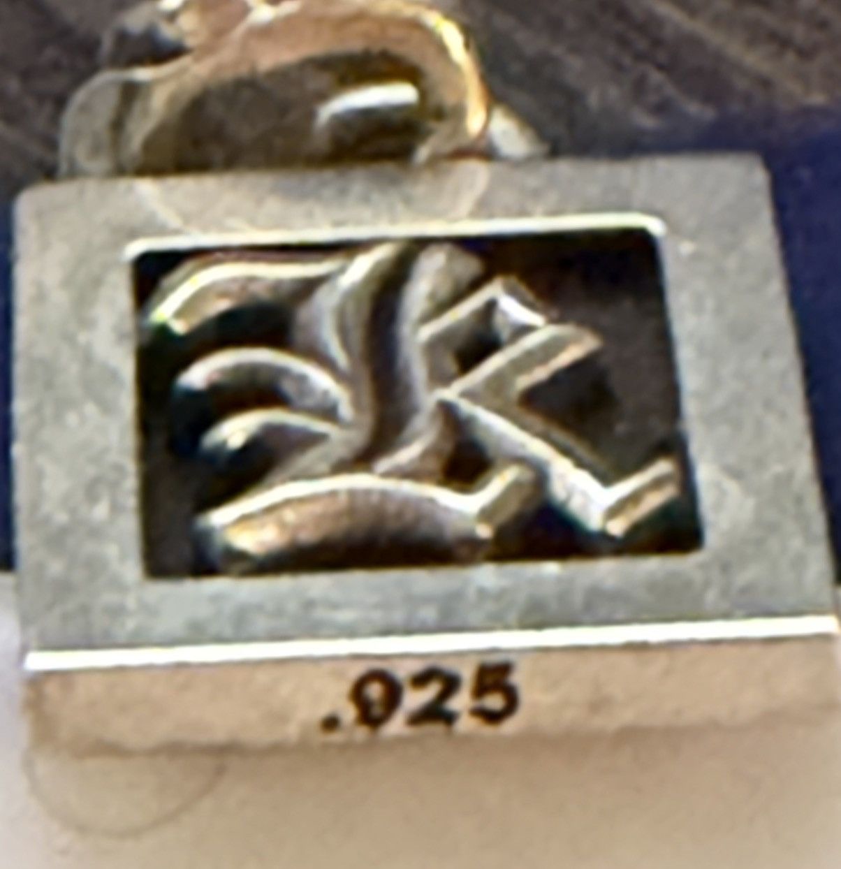 Chrome Hearts Chrome Hearts Frame Letter "K" Silver Pendant Size ONE SIZE - 8 Thumbnail