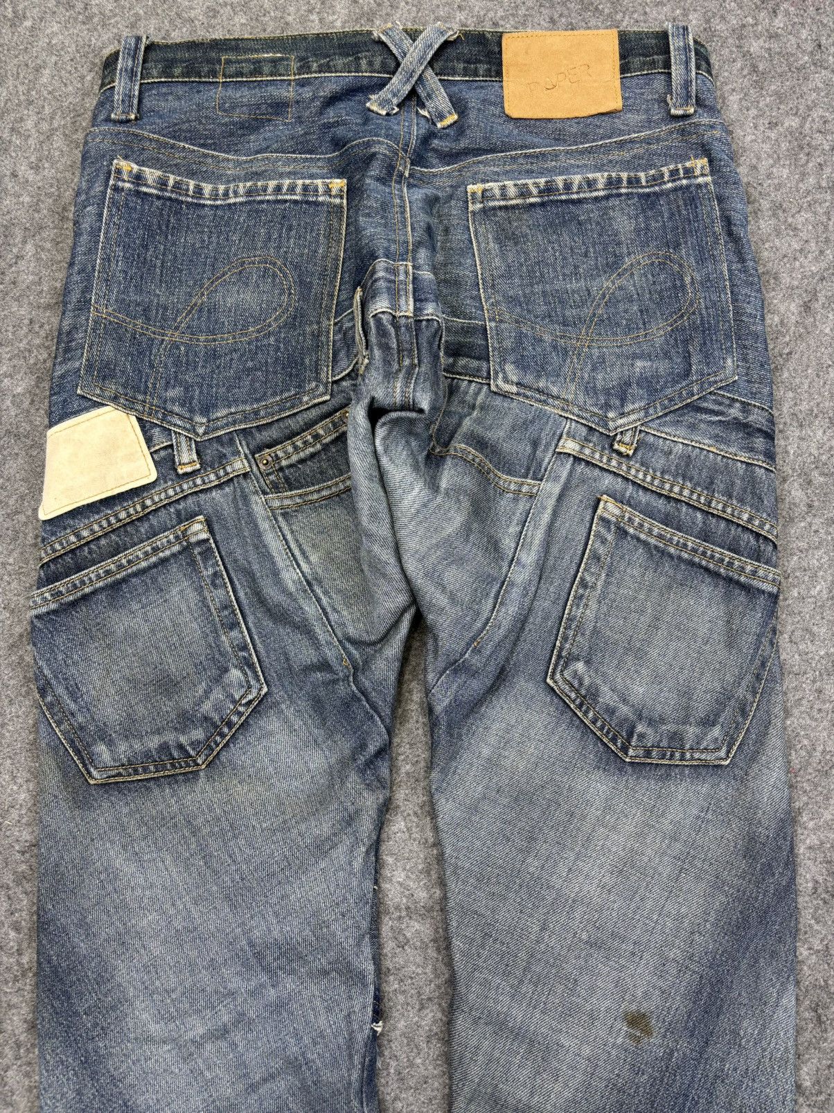 20471120 Archival AW2000 20471120 PAPER RECYCLED DENIM F773 Size US 32 / EU 48 - 15 Thumbnail