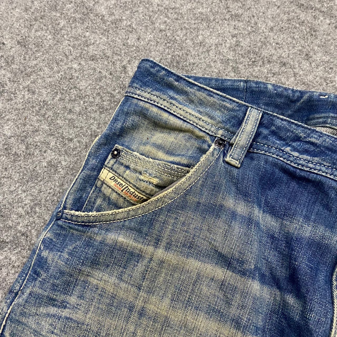 Diesel 💥Best Offer💥Vintage Diesel Industry Distressed Denim Size US 34 / EU 50 - 12 Thumbnail