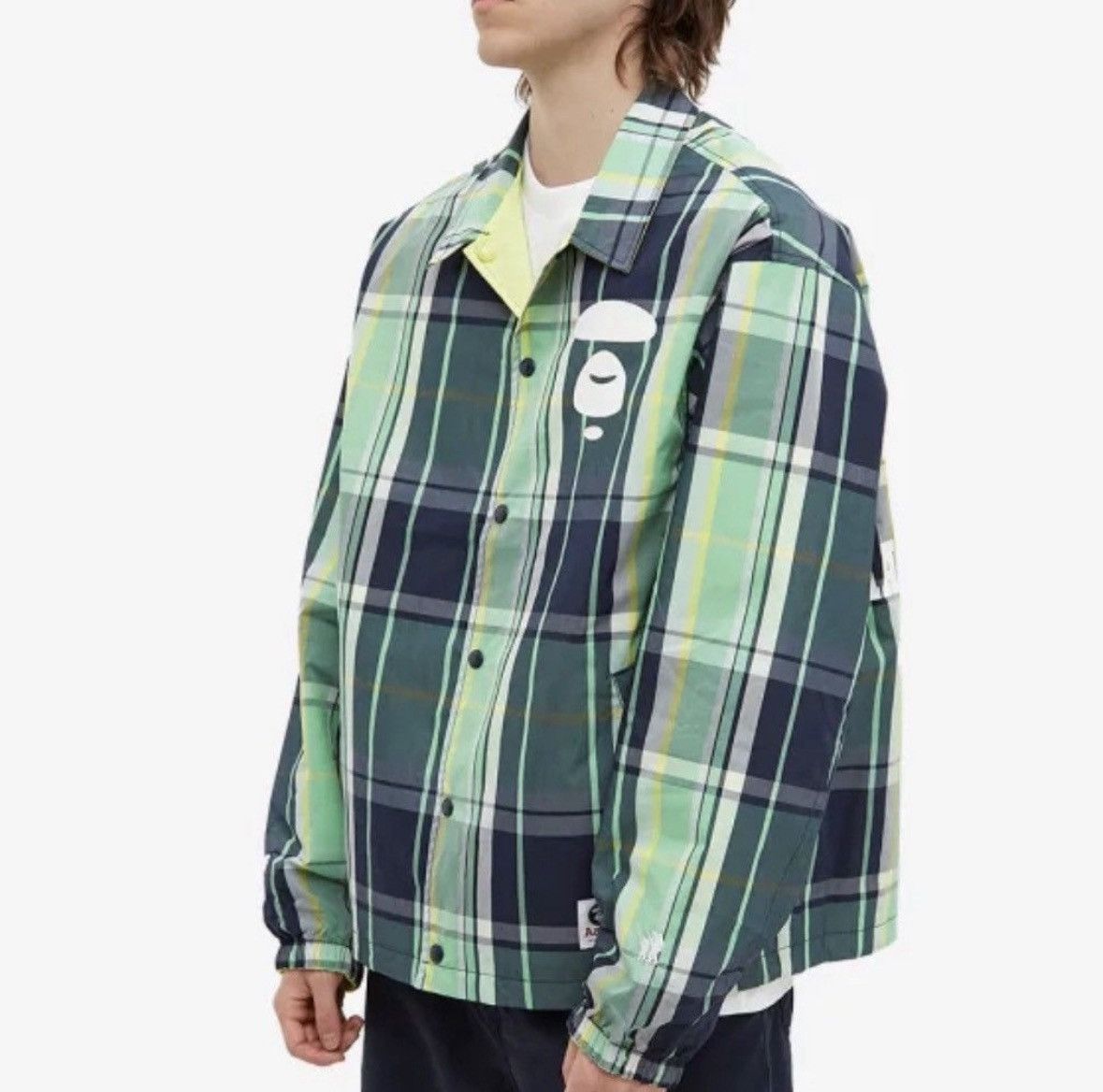 Aape Aape Plaid Reversible Coach Jacket Size US S / EU 44-46 / 1 - 13 Thumbnail