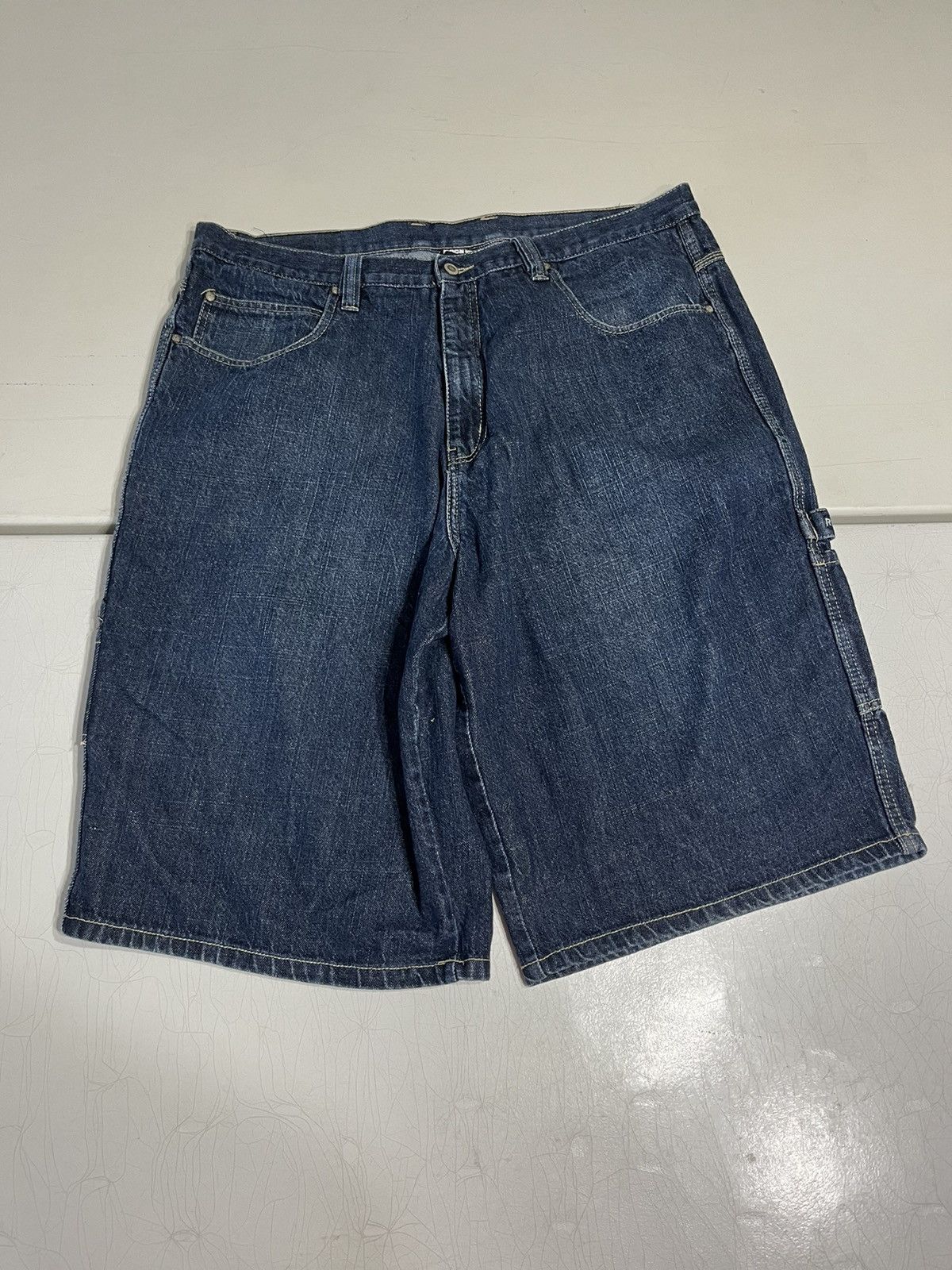 Rocawear × Vintage Y2K Rocawear denim baggy shorts Size US 40 / EU 56 - 1 Thumbnail