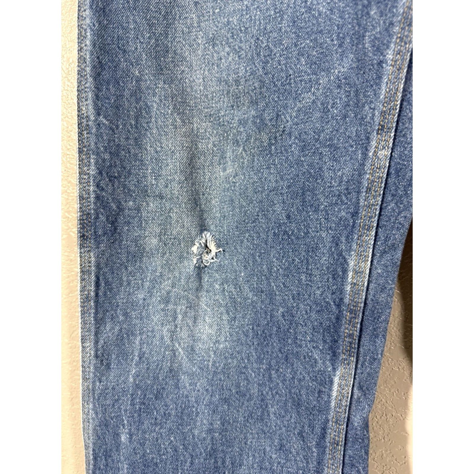 Carhartt Carhartt Jeans Men's 34x36 Blue Denim B234 Relaxed Fit Workwear Grunge Jeans Regular 34 Blue 5-Pocket Denim Carhartt B17 Straight Mens Size US 34 / EU 50 - 7 Thumbnail