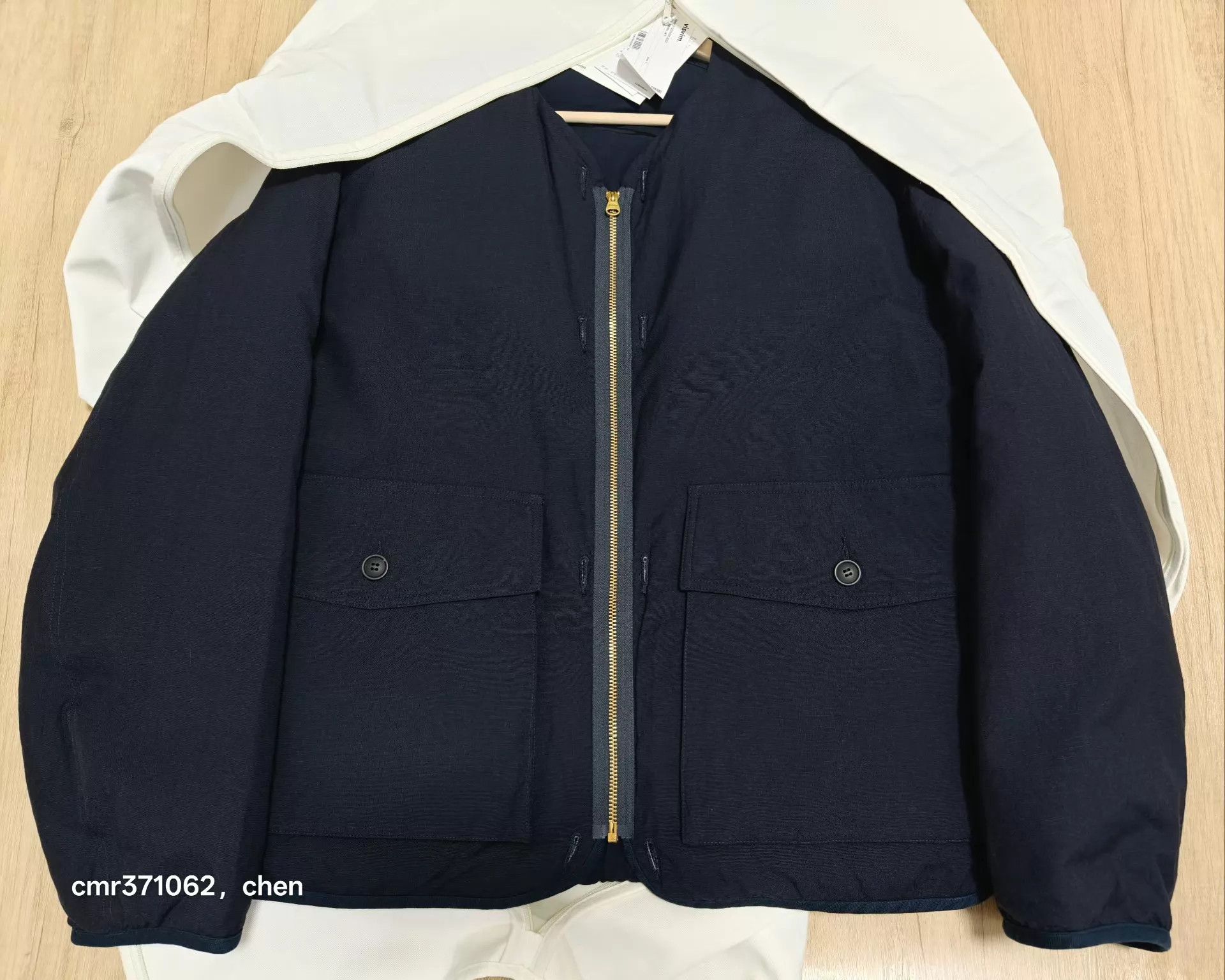 Visvim VISVIM 25AW IRIS Down Jkt Double-sided Navy Size 3 Size US L / EU 52-54 / 3 - 8 Thumbnail