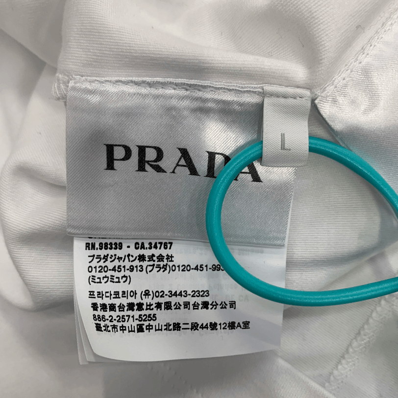 Prada Prada Crew neck short-sleeve T-shirt Size US L / EU 52-54 / 3 - 4 Thumbnail