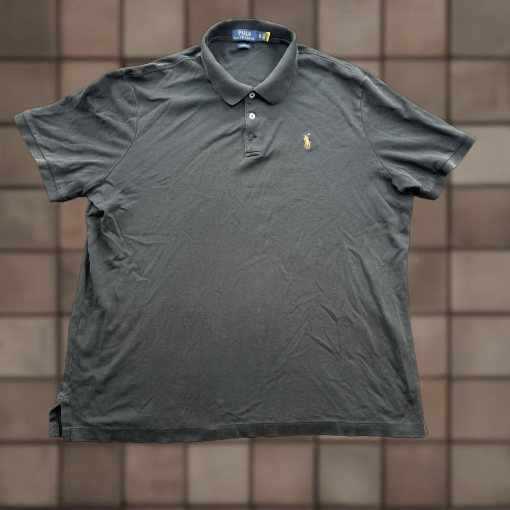 Ralph Lauren Polo Ralph Lauren Polo Shirt Men XL Black Cotton Classic Fit Preppy Golf Casual Shirt Size US XL / EU 56 / 4 - 1 Thumbnail