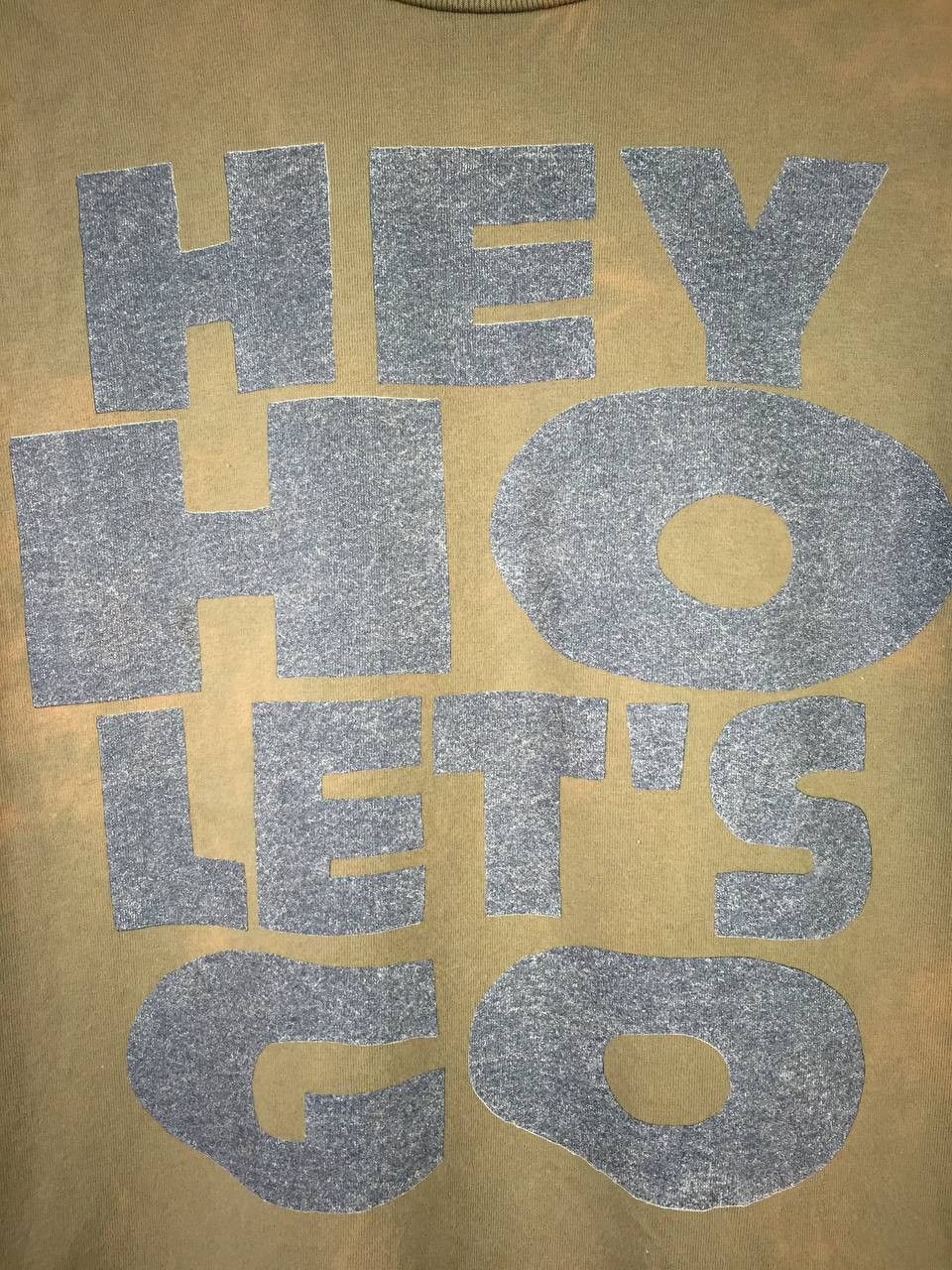 Japanese Brand Vtg RNA Alternative Inc. No Mix Slang Ramones Hey Ho Tee Size US M / EU 48-50 / 2 - 3 Thumbnail