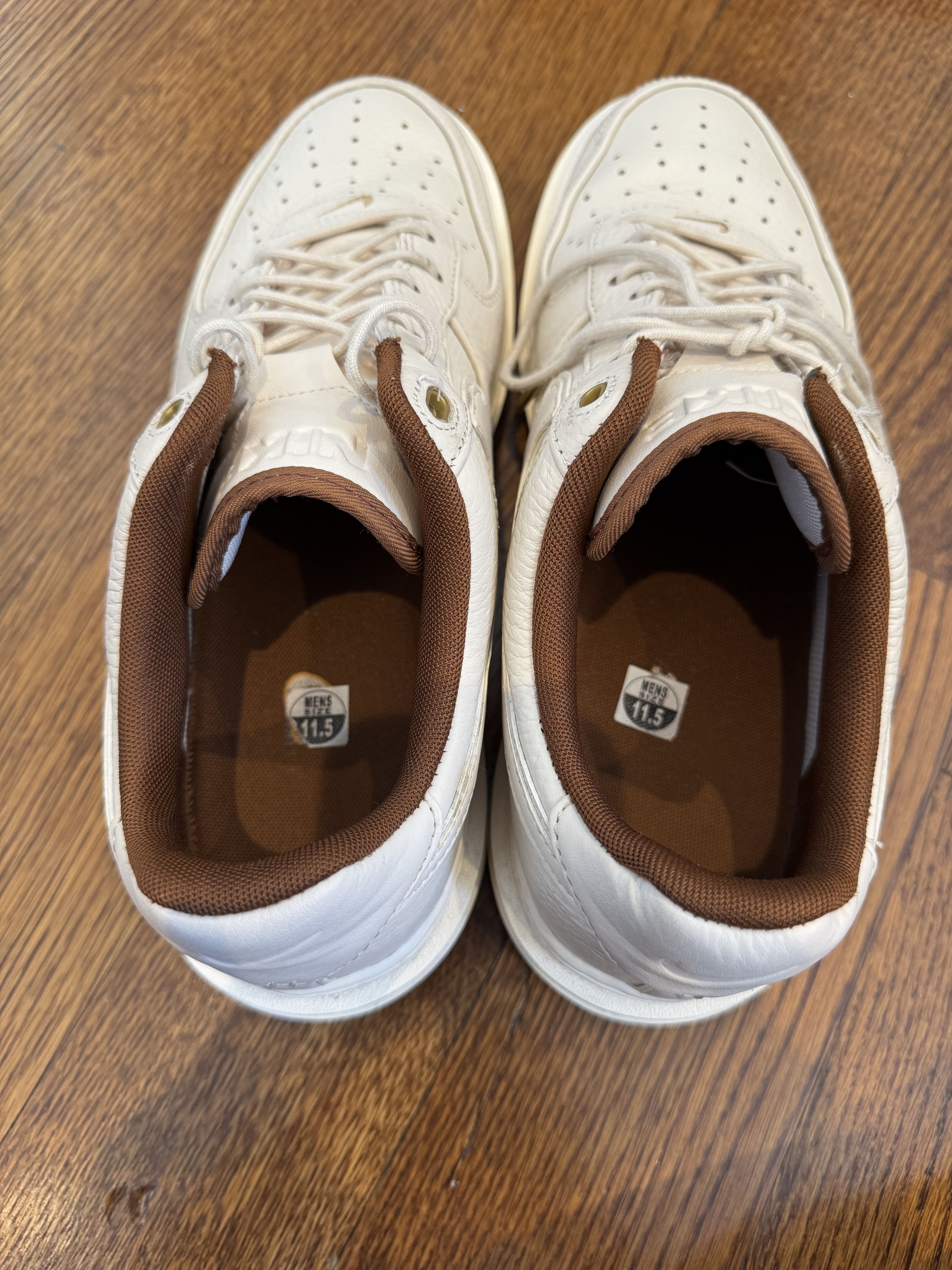 Nike Nike AF1 Luxe Pearl White Gum Size 11.5 Size US 11.5 / EU 44-45 - 8 Thumbnail