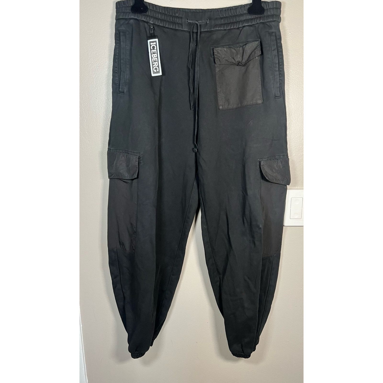 Iceberg Iceberg logo Cargo Pants size M Size US 32 / EU 48 - 1 Thumbnail