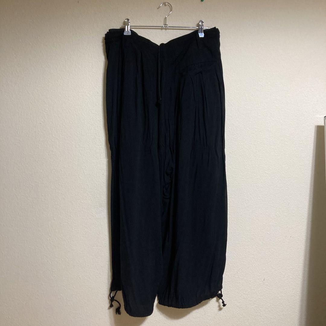 Yohji Yamamoto B Yohji Yamamoto Rayon Balloon Pants Size US 34 / EU 50 - 2 Thumbnail