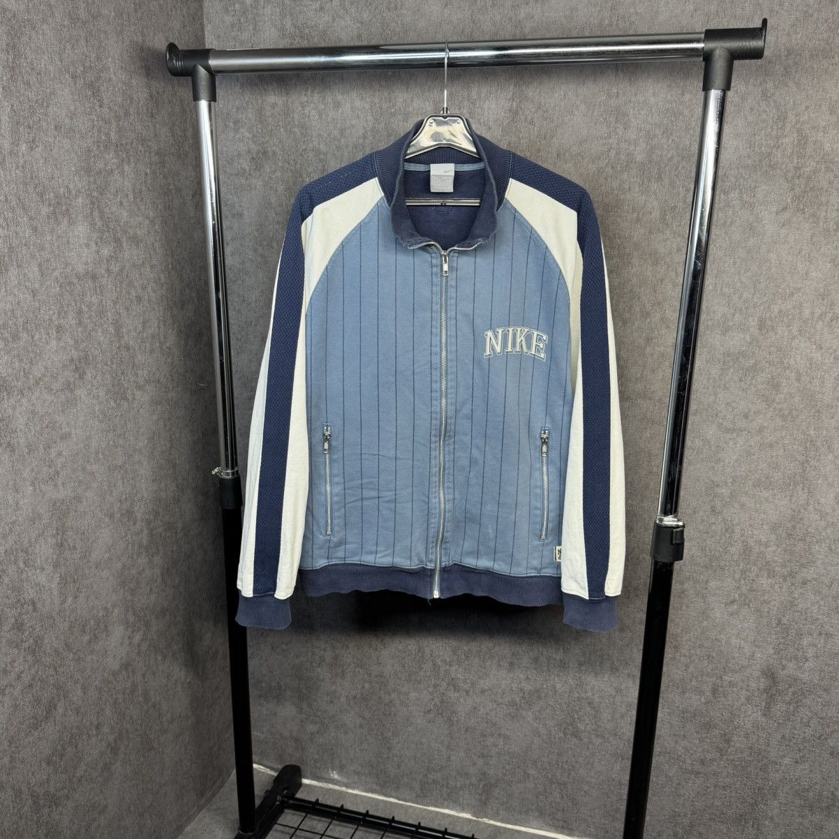 Nike × Vintage Nike zip sweatshirt vintage swoosh Size US M / EU 48-50 / 2 - 1 Thumbnail