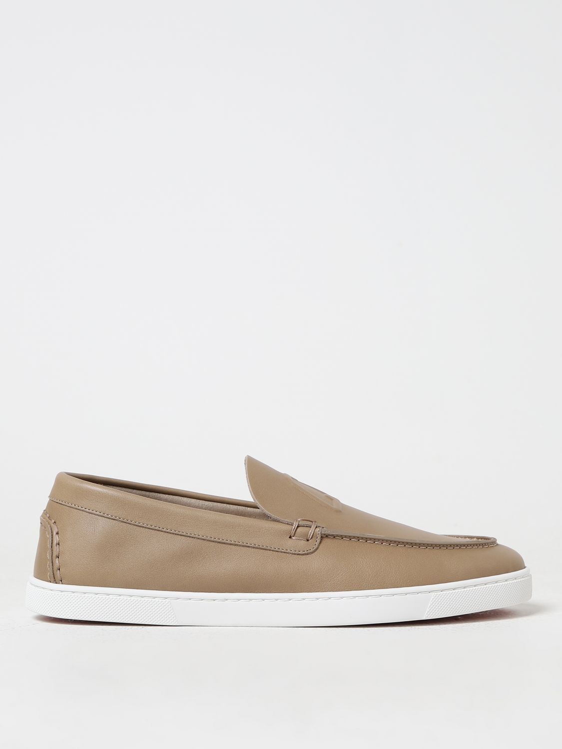 image of Christian Louboutin Loafers Men Beige (Size 11)