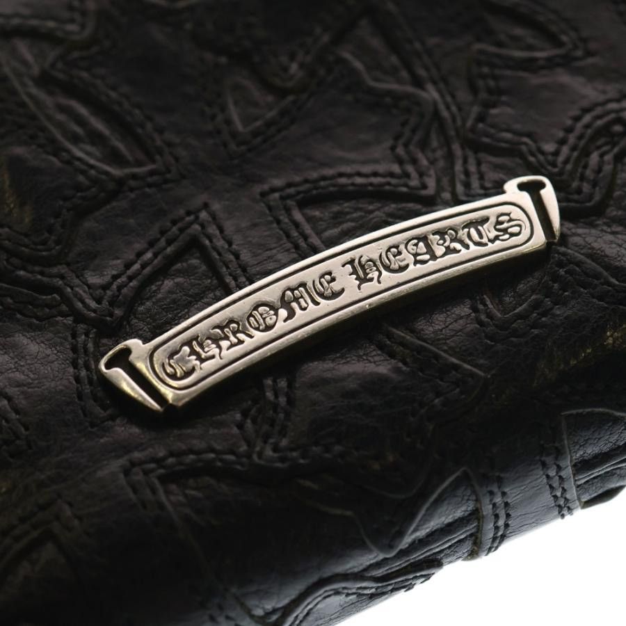 Chrome Hearts Chrome Hearts Bank Robber cross patch Leather wallet Size ONE SIZE - 6 Thumbnail