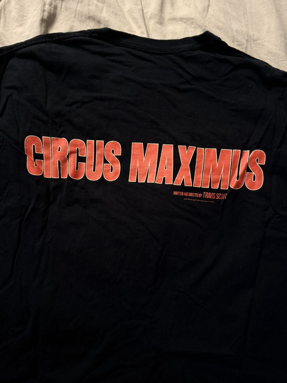 Travis Scott Travis Scott CIRCUS MAXIMUS Movie T-shirt Size L Size US L / EU 52-54 / 3 - 4 Thumbnail