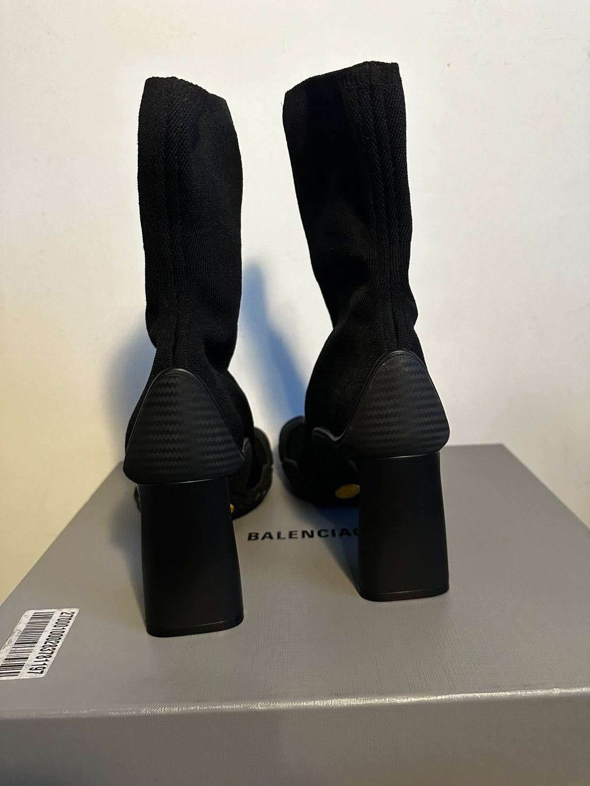 Balenciaga × Vibram Balenciaga x Vibram heels black Size US 6 / IT 36 - 3 Thumbnail