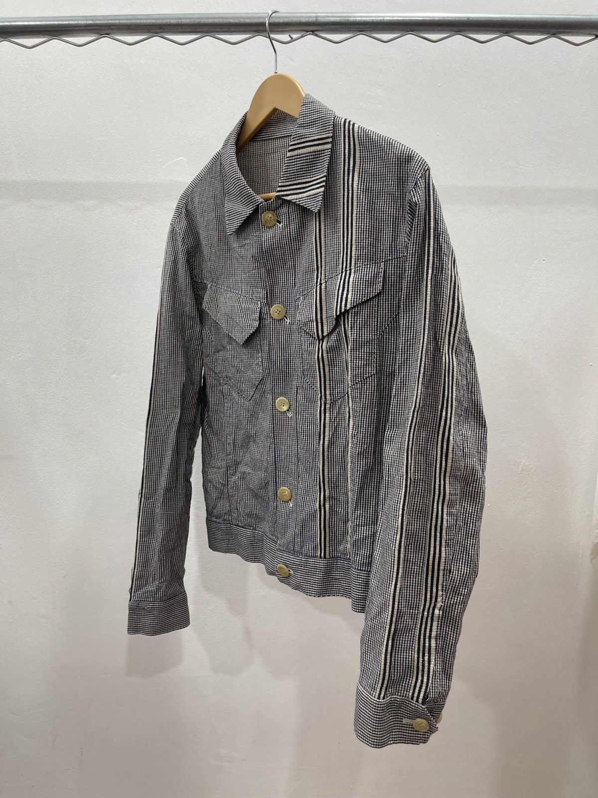 Paul Smith Paul Smit Check Trucker-Style Shirt Jacket Size US L / EU 52-54 / 3 - 5 Thumbnail