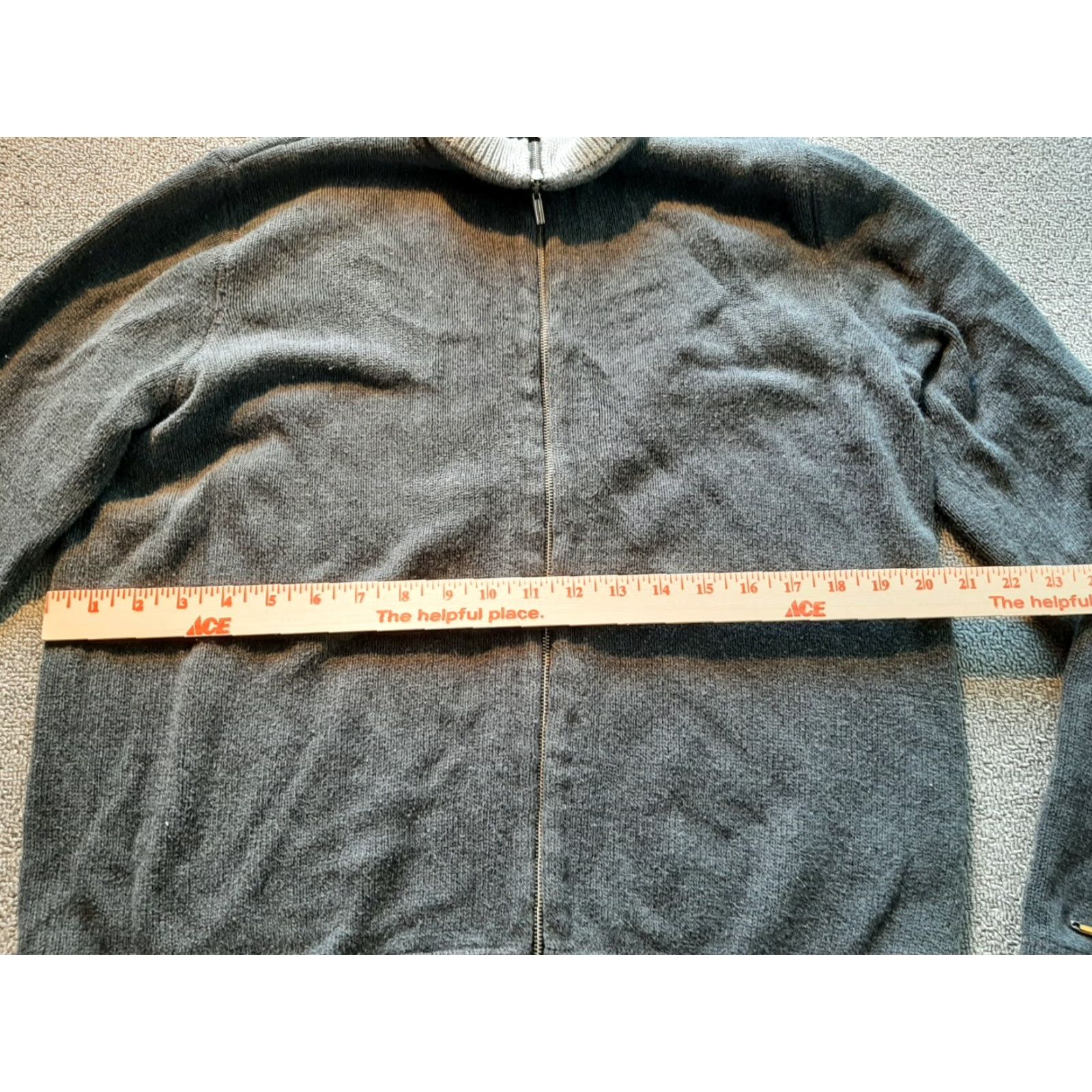 Tommy Hilfiger Tommy Hilfiger Zip Sweater Gray Women L Large Long Sleeve Size L / US 10 / IT 46 - 5 Thumbnail