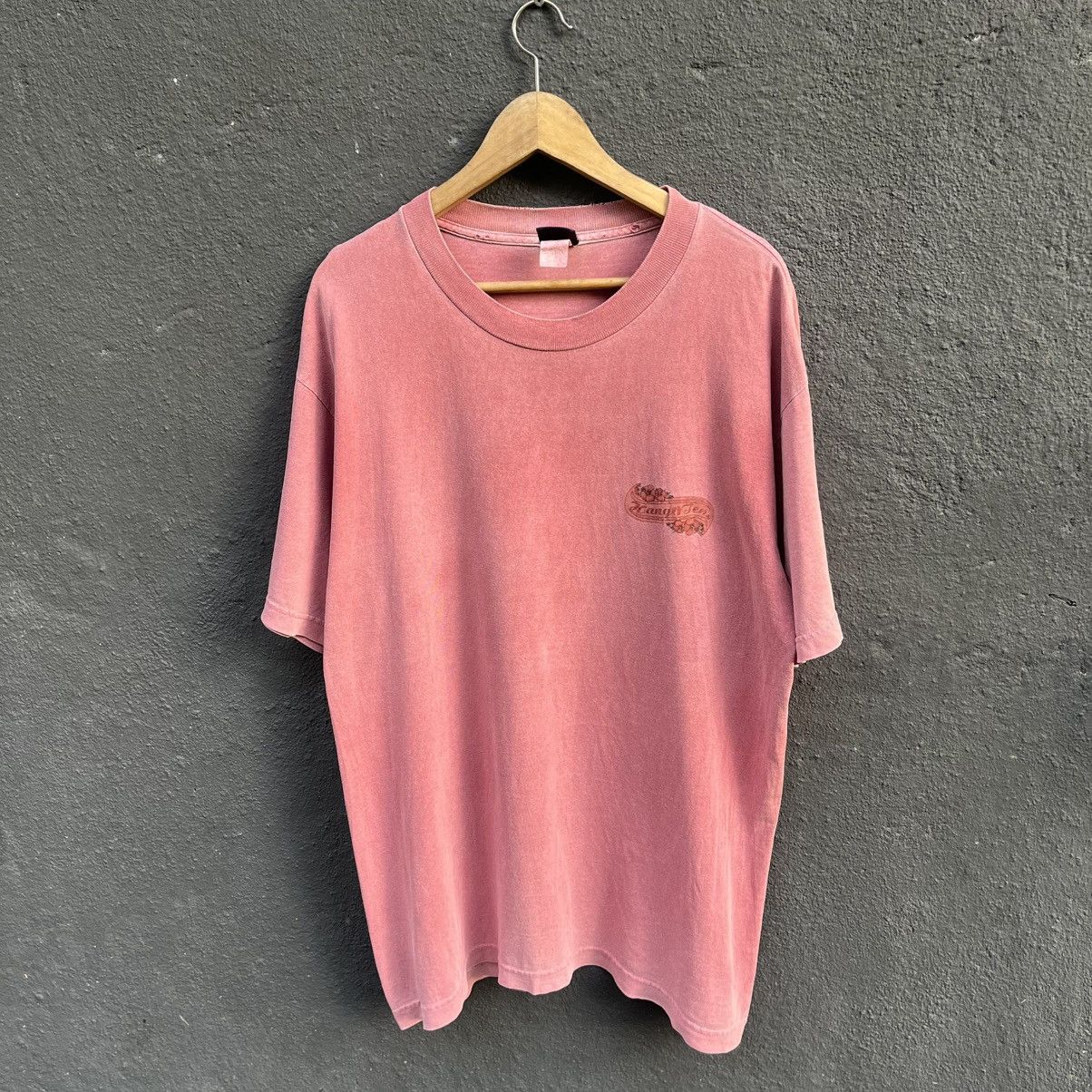 Hang Ten Thrashed Faded Vintage 90s Hang Ten Surfing Brand Tee Size US L / EU 52-54 / 3 - 4 Thumbnail