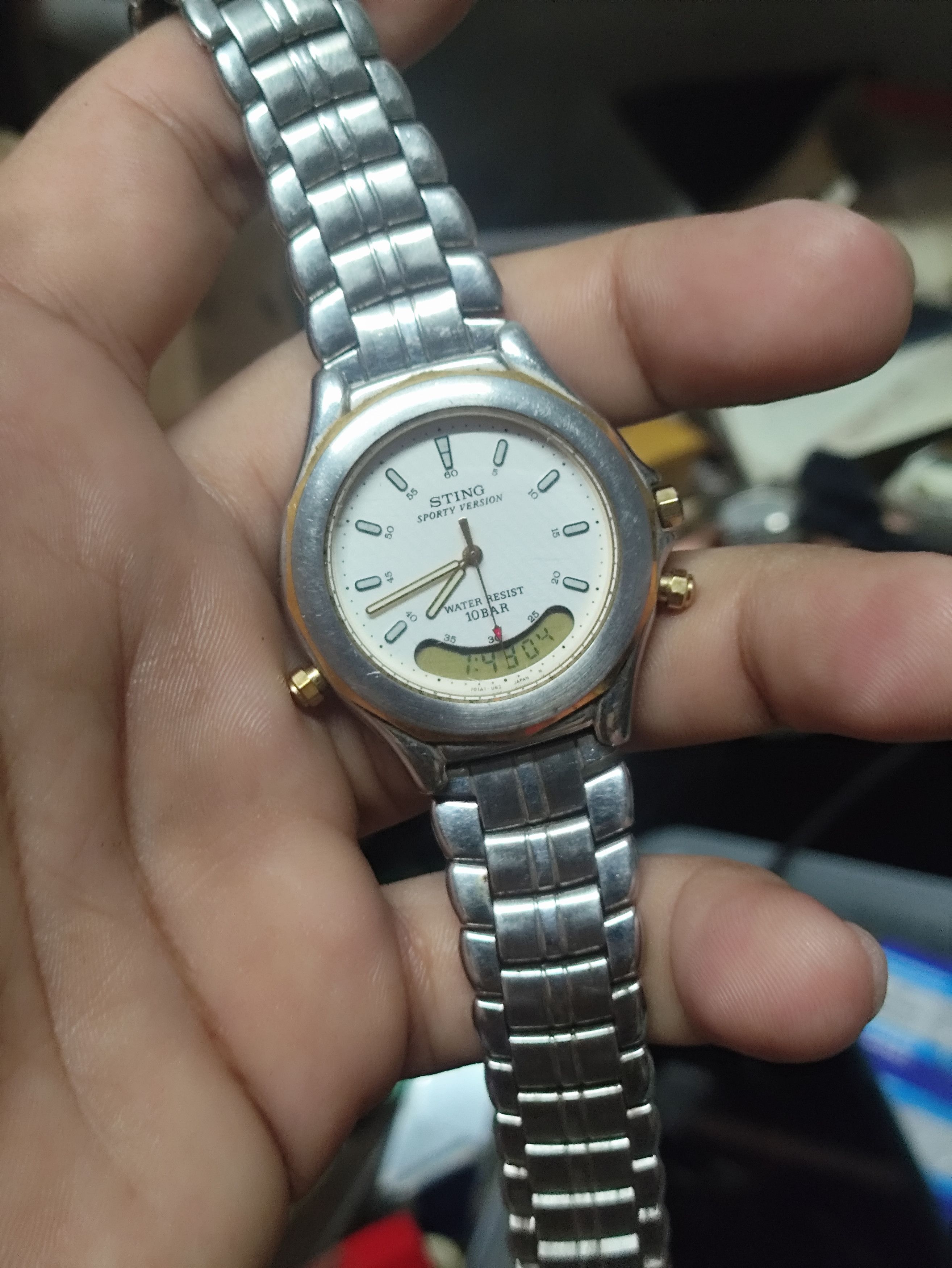 Casio × Japanese Brand × Vintage Casio Analog digital Vintage Rare JAPAN MADE 1980' FUNCTION Size ONE SIZE - 6 Thumbnail