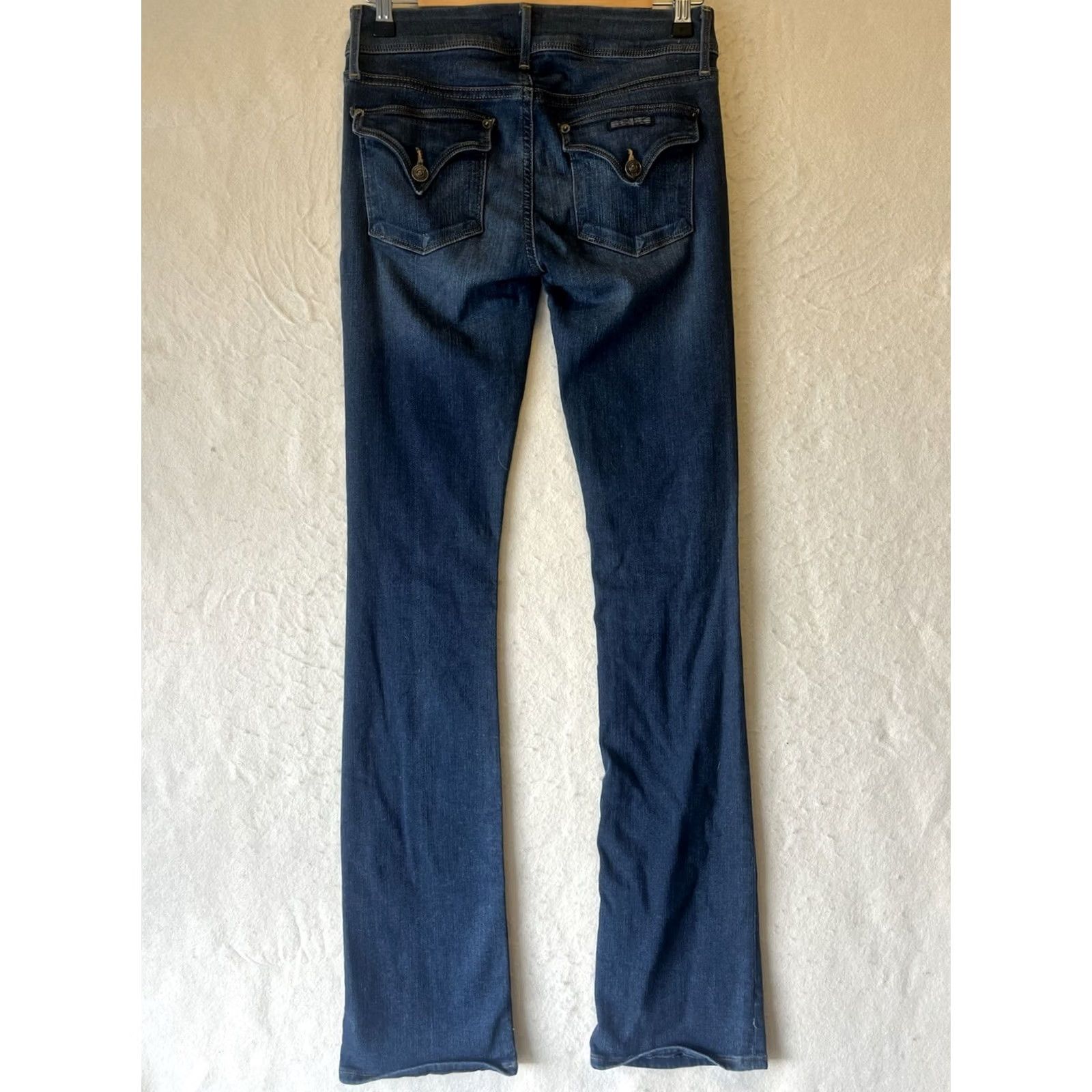 Hudson Hudson Women's Jeans Size 27 Low Rise Dark Denim Size 27" / US 4 / IT 40 - 2 Thumbnail