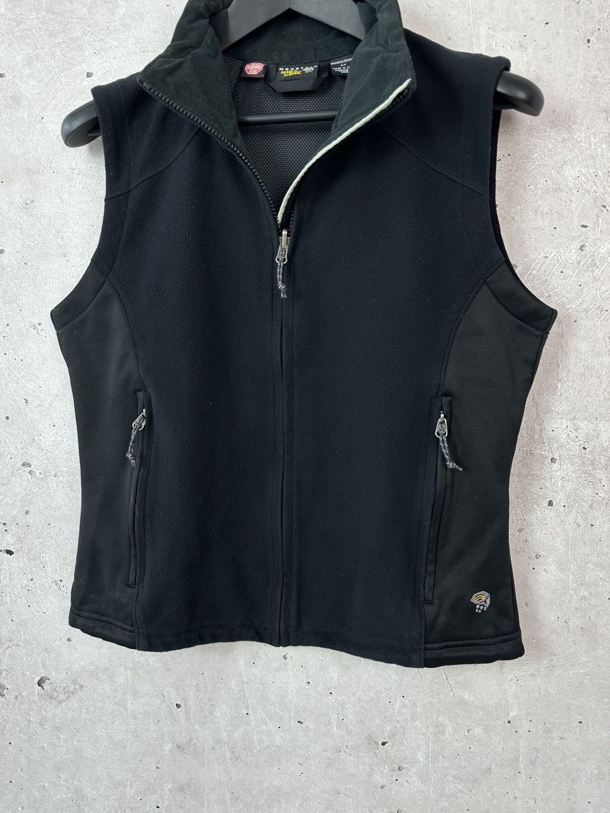 Mountain Hardwear Mountain Hardwear Black Full Zip Windstopper Fleece Vest Size S / US 4 / IT 40 - 3 Thumbnail